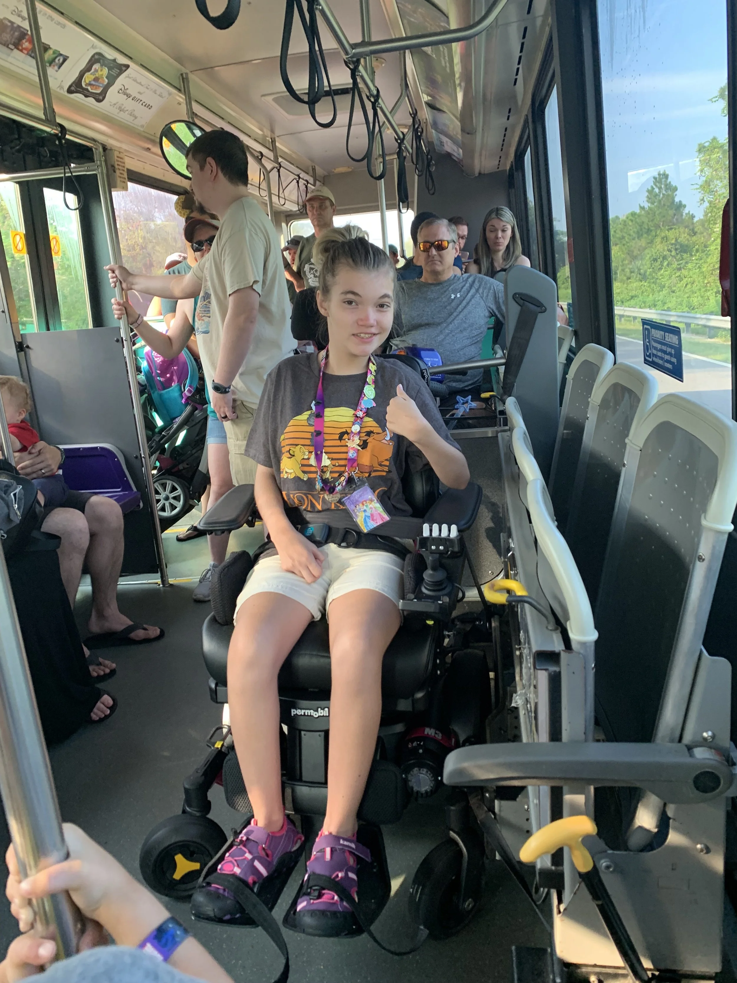 Disney Buses & Wheelchairs — Bethany Hildebrandt