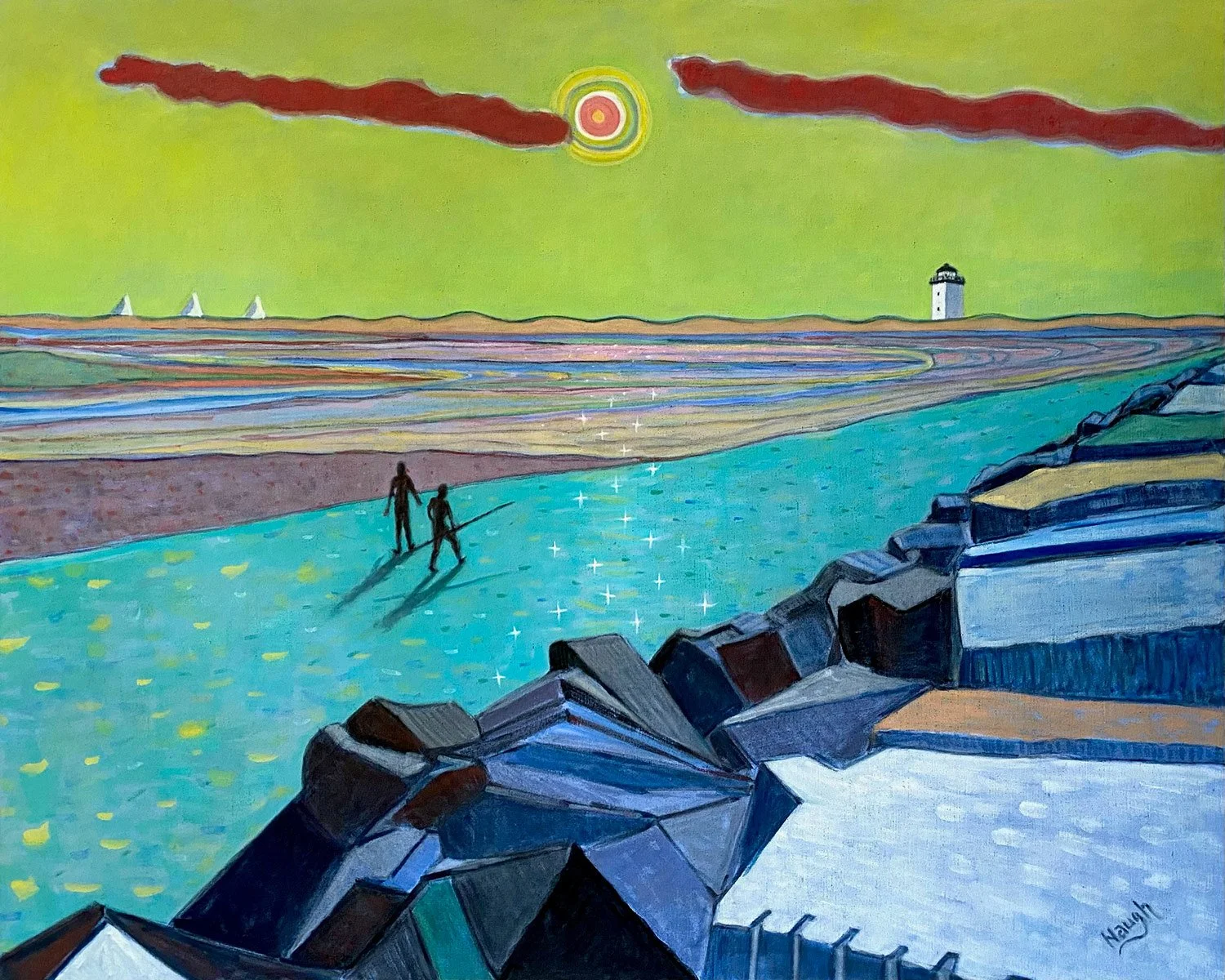 Casey-Haugh-William-Scott-GalleryHunter-Gatherer-Comber-29x36.jpg