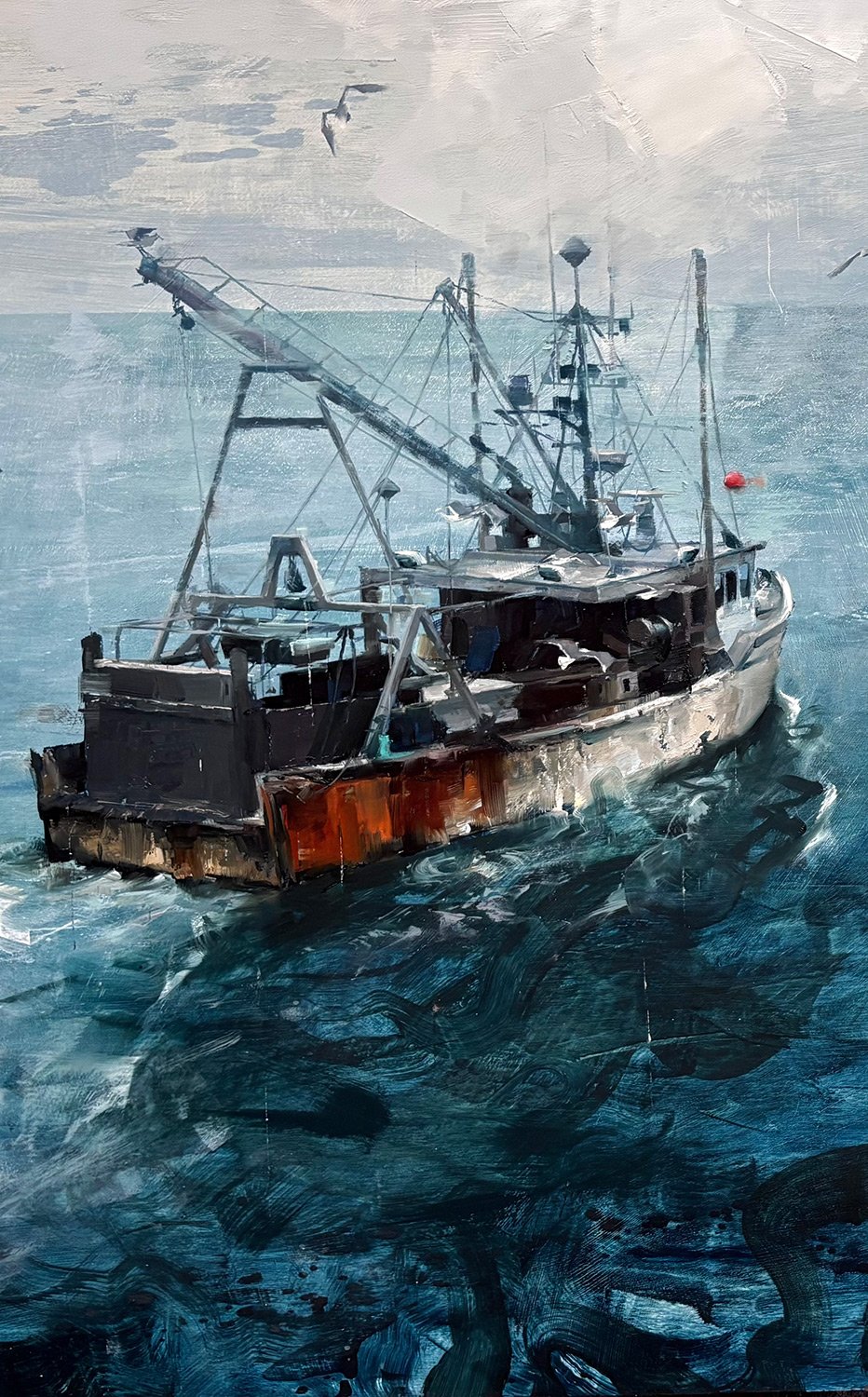 Belka-William-Scott-Gallery-Chatham-Pier-Trawler-24x36.jpg