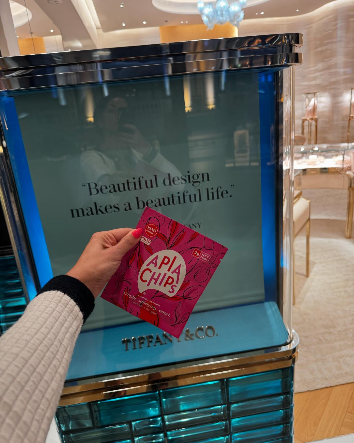 &ldquo;Beautiful design makes a beautiful life.&rdquo; &ndash; Charles Lewis Tiffany

We couldn&rsquo;t agree more! The design of Apia Chips bags is a true reflection of the natural goodness inside&mdash;featuring almond-inspired shapes and vibrant c