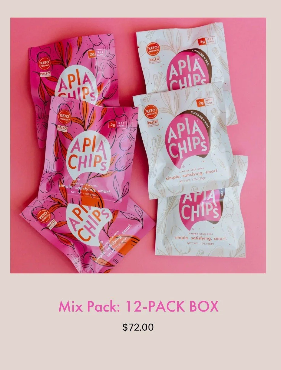 ✨ NEW Apia Chips Box Configurations ✨

We&rsquo;re excited to introduce 4 new pack configurations designed to make buying, gifting, and snacking even easier 🛍️

✔️ Perfect for pantry shelves
✔️ Great for gifting &amp; grab-and-go
✔️ Featuring our Or
