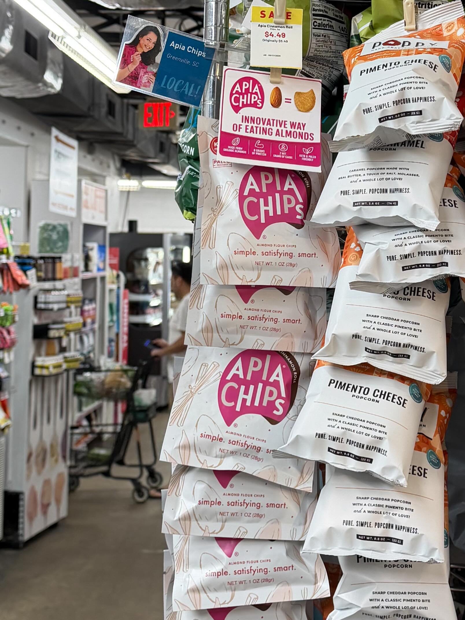 Back-to-school snack season is here! 🎒✨

Don&rsquo;t forget that @swamprabbitcafe is running a special sale all month long on Apia Chips! Now is the perfect time to stock up on lunchbox snacks the whole family will love.

Made with organic almonds, 