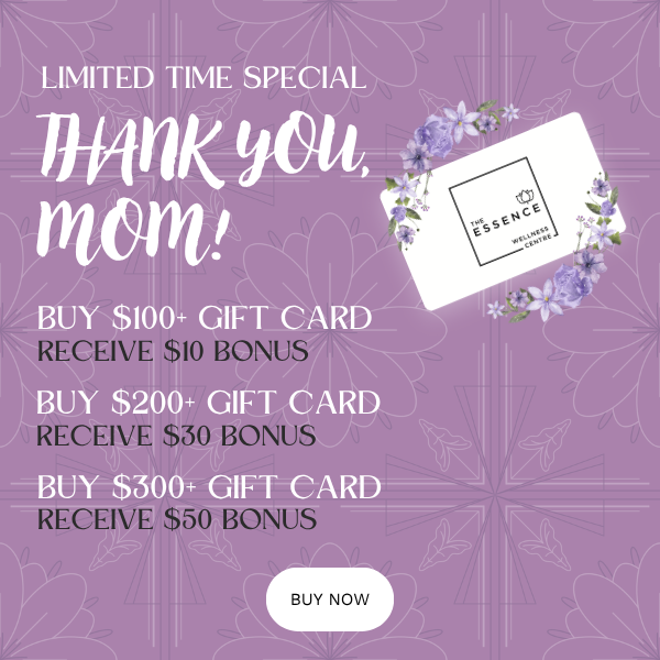 Mother's day special. Buy $100+ gift card then you receive $10 bonus, Buy $200+ you receive $30 bonus and buy $300+ you receive $50