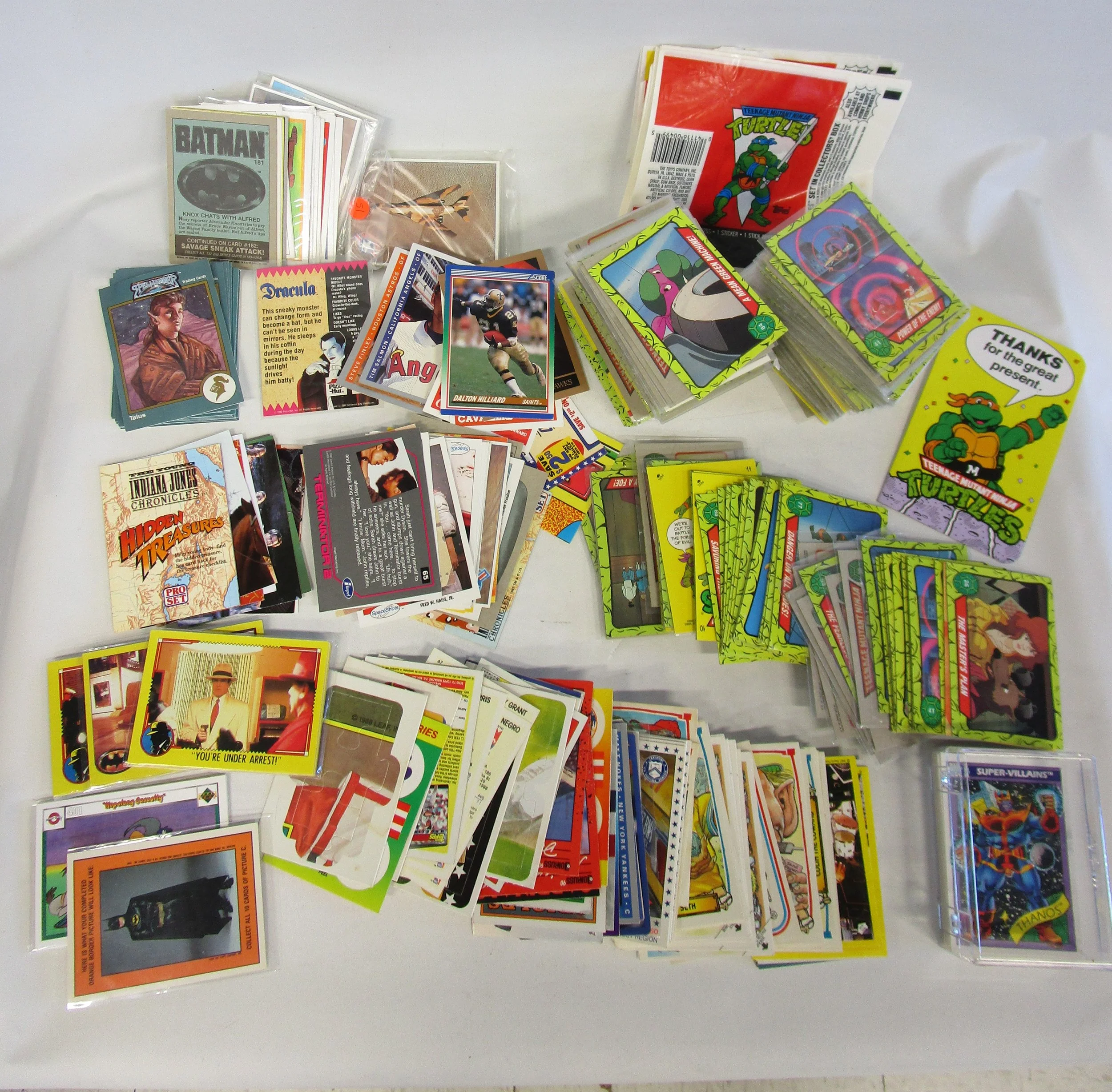 1990's TMNT Misc Trading Cards.