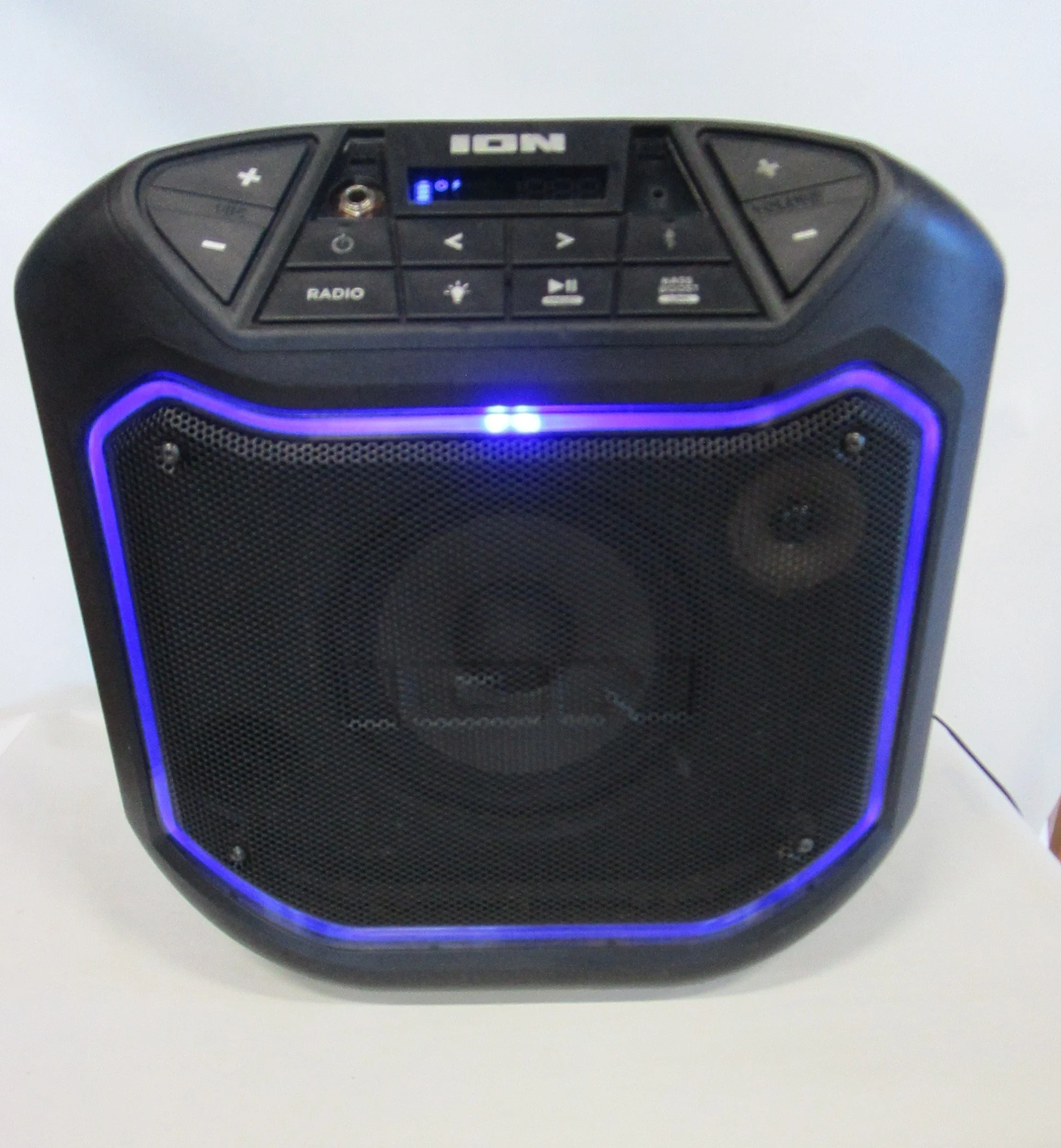ION Audio Game Day Party Portable Bluetooth Speaker with LED Lighting W/ Power Cord.