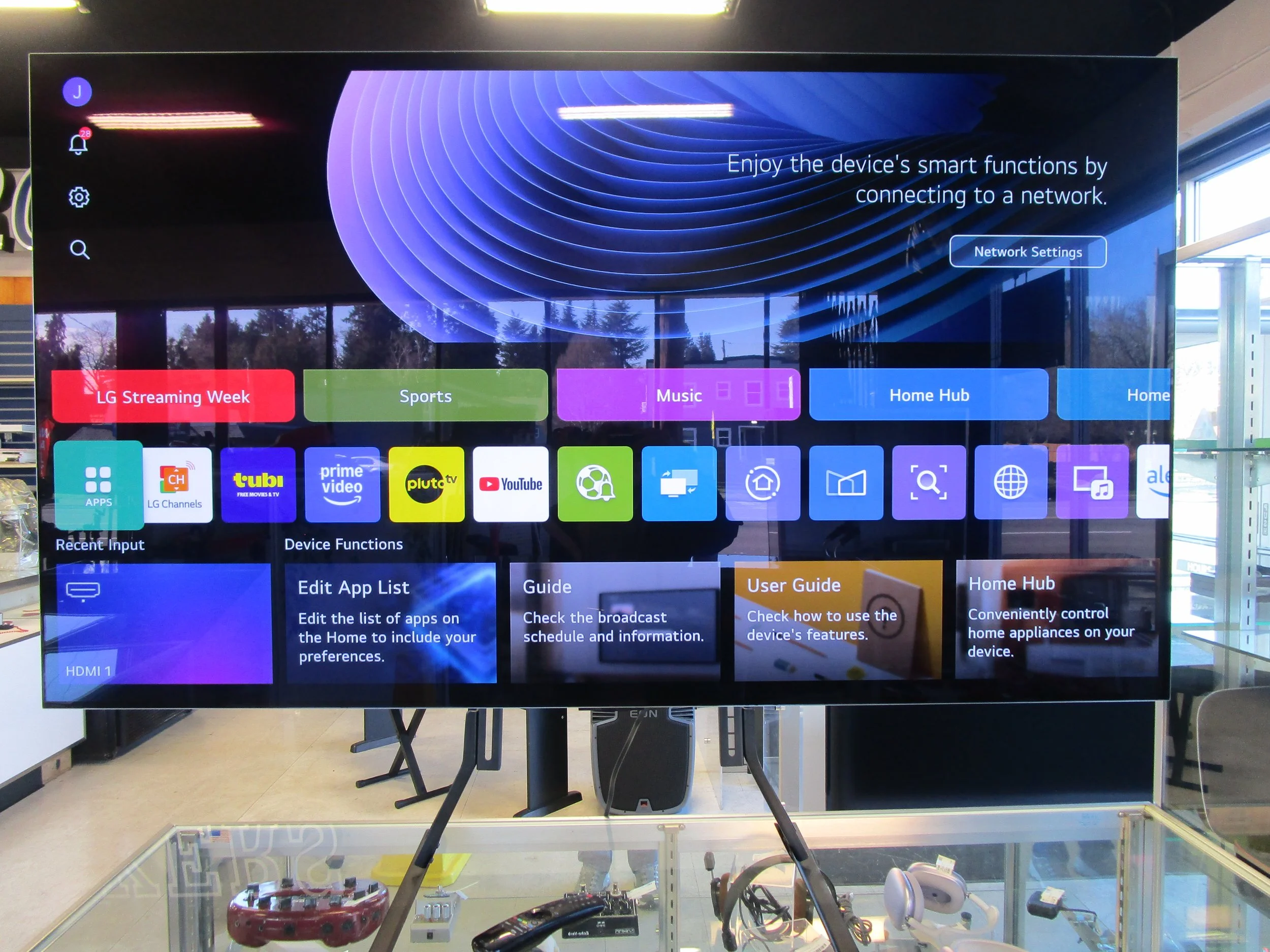 LG OLED65C2PUA OLED Evo 4K Smart Dolby Television W/ Remote.