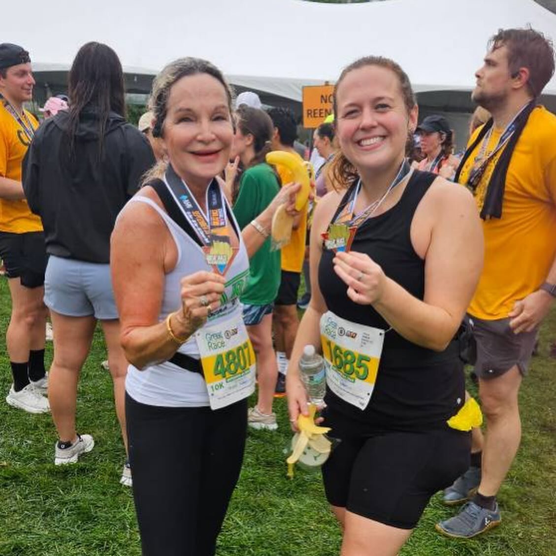 Another 10k in the books. Rainy, cloudy run, but we did it. Congrats to Aunt Teresa for never giving up, and going up that mile 5 hill without stopping.