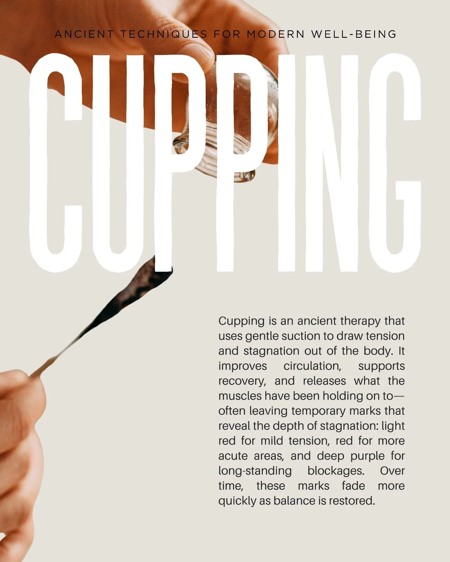 (Nederlands in comments) Releasing what the body holds on to
Our bodies have an incredible capacity to adapt—but they also tend to hold on to the tensions, stagnations, and stress we accumulate over time. This can show up as muscle tightness,