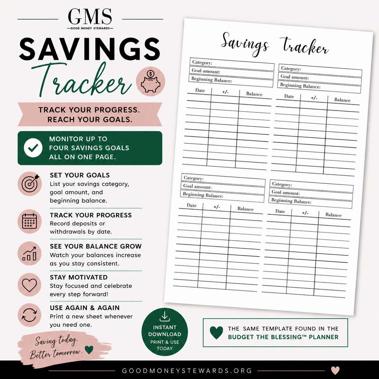 Savings Tracker