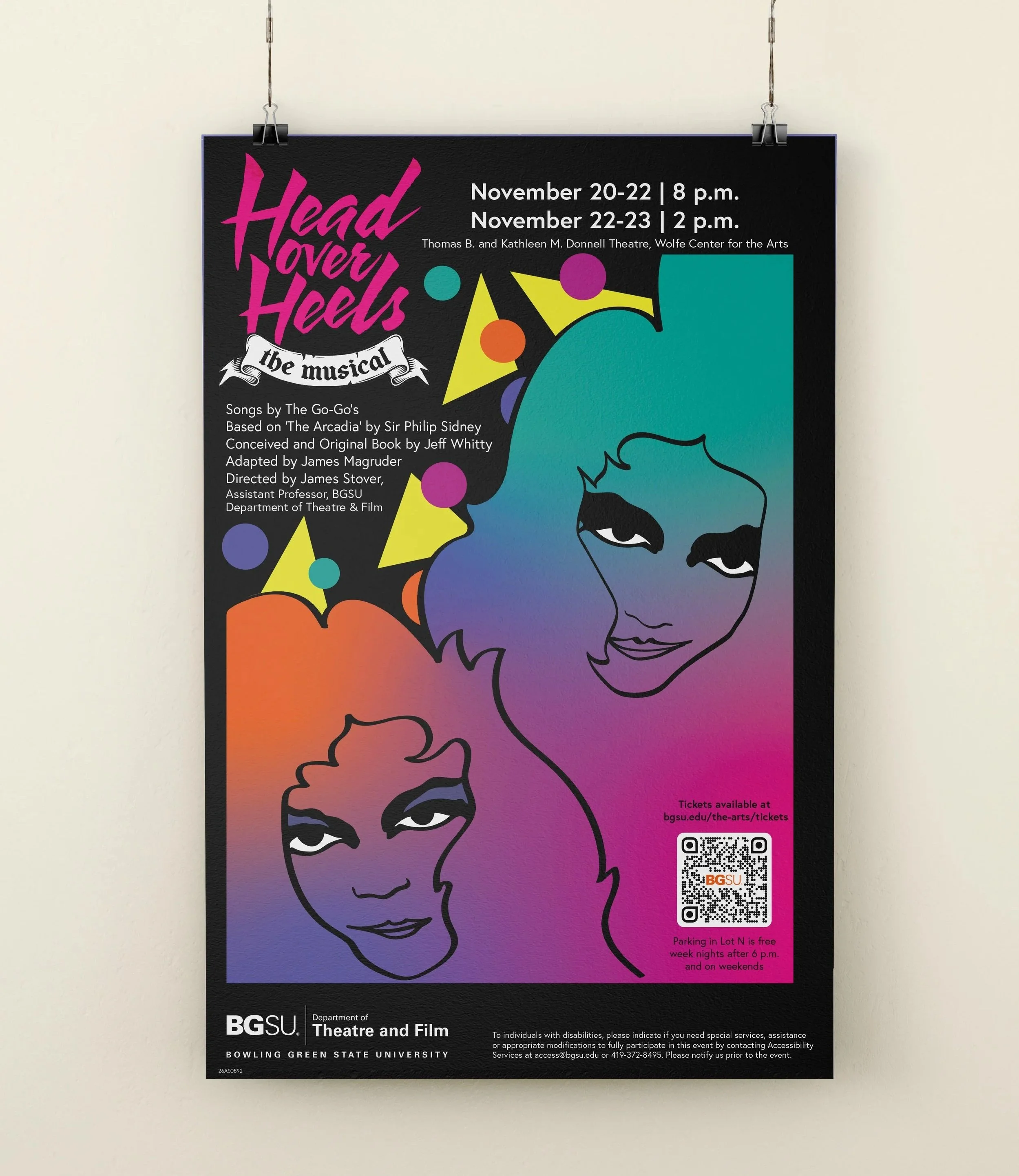 Head Over Heels theatre performance system