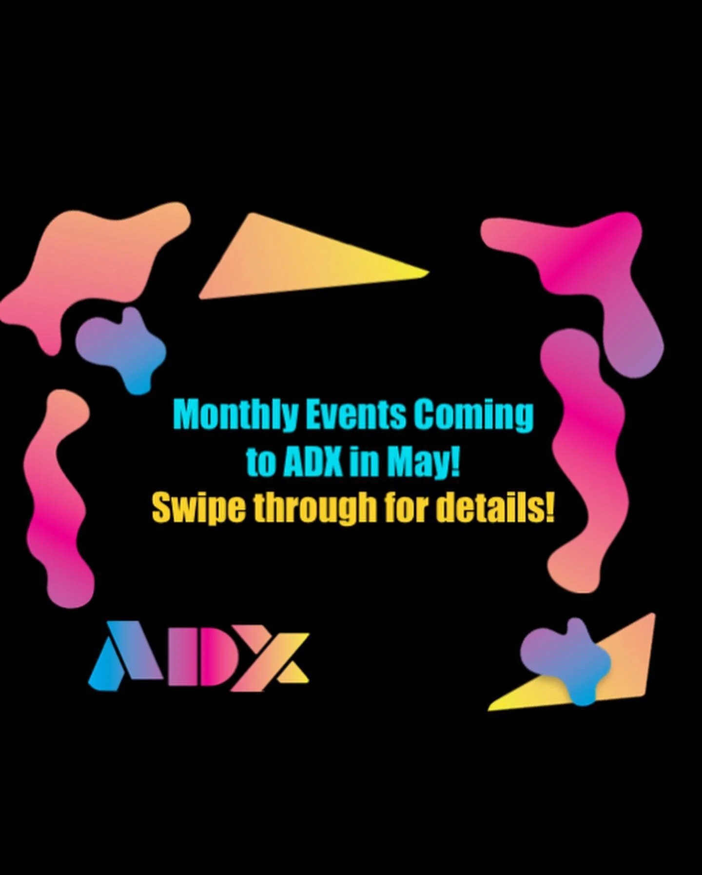May is heating up at ADX with a packed calendar of exciting events! 🔥 From art markets to repair cafes, there's something for everyone. Here's what's on deck:
🫳 Hands Art Gallery: May 5th
🧵Tufting Workshop(s): May 6-7, 13-14, and 27-28
🔥 Fire in 