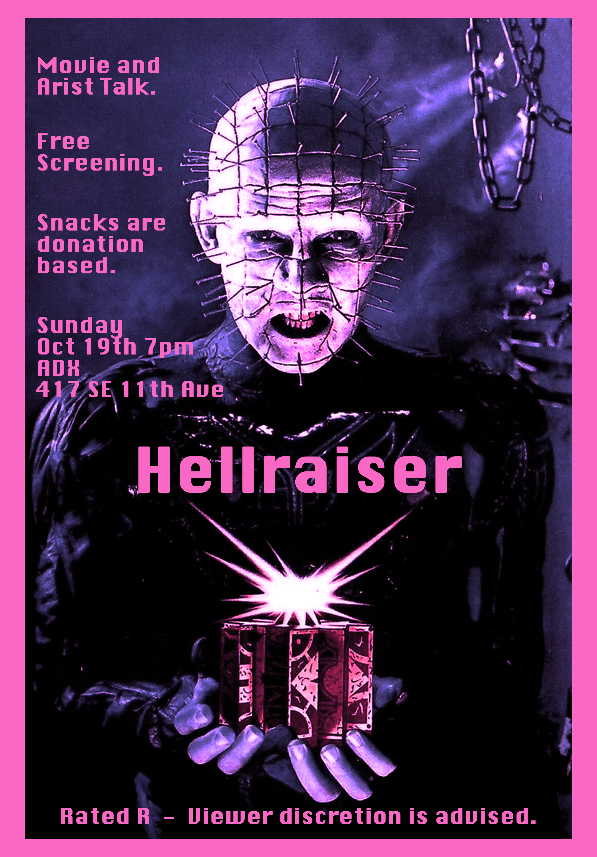 Hellraiser: Movie and Artist Talk