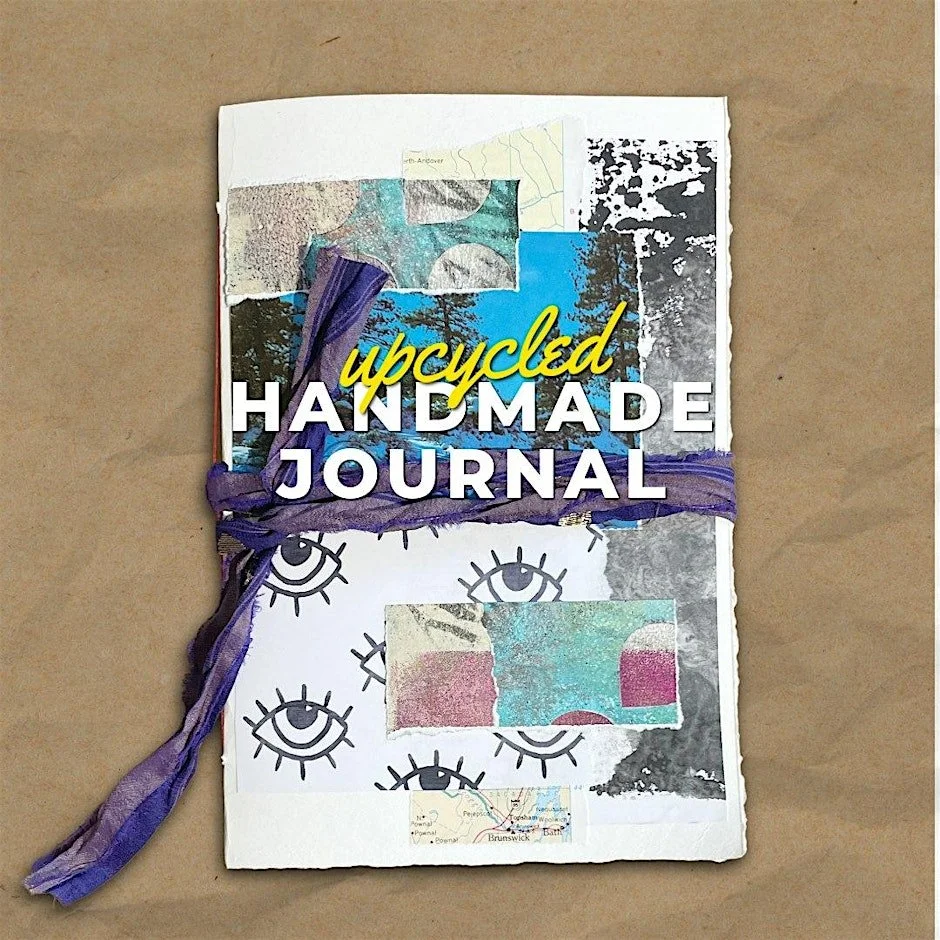 Upcycled Handmade Journal Workshop