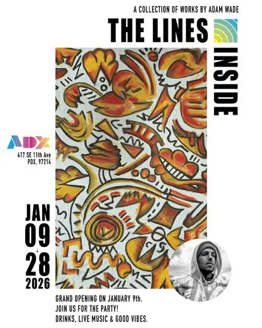 Exhibition Opening: Adam Wade: The Lines inside Gallery hours