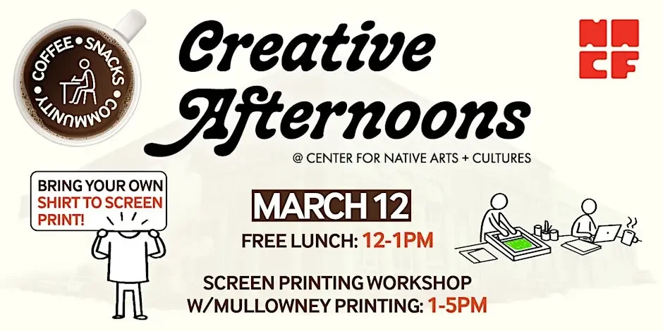 Offsite:  NACF Creative Afternoons: A Gathering for Community, Creativity, + Conversation