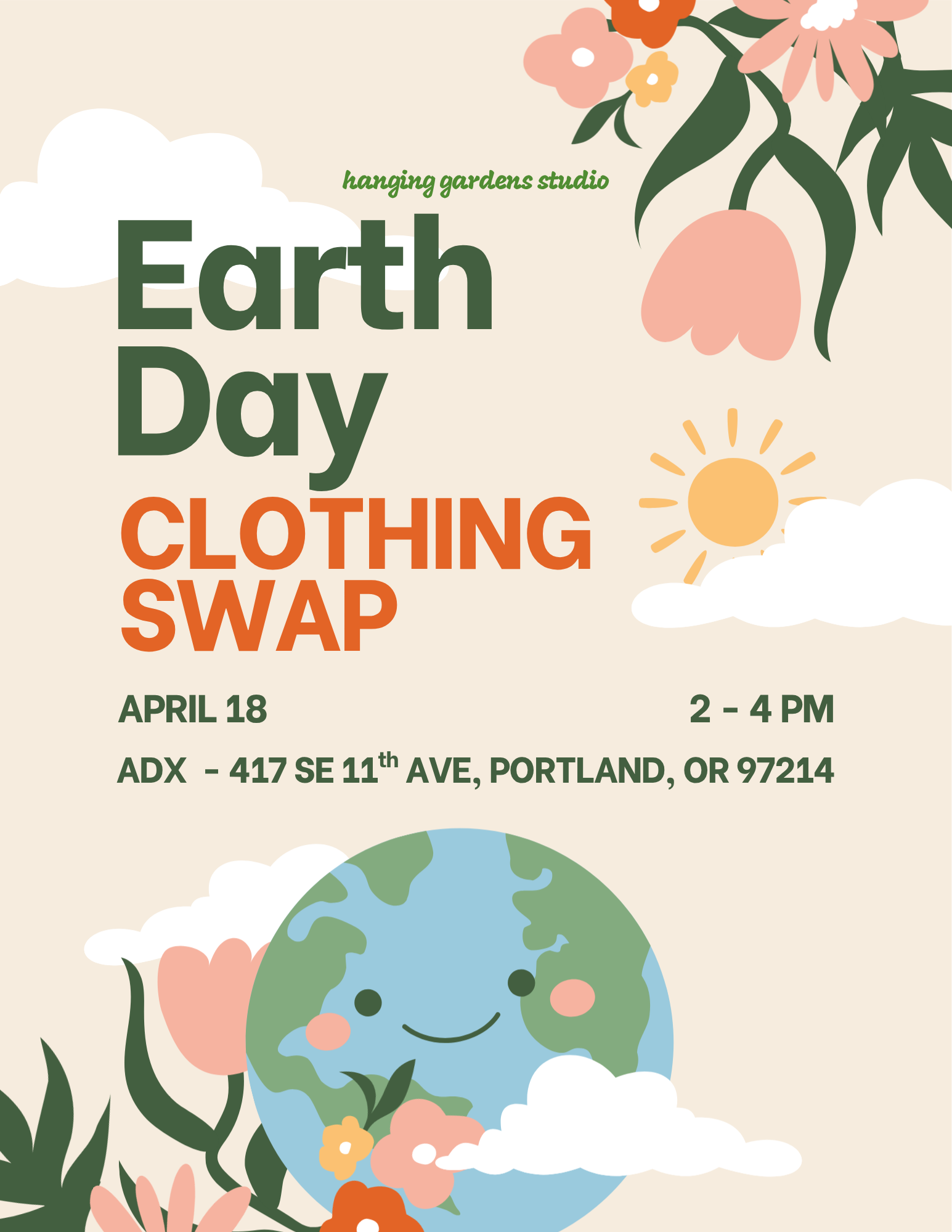 Earth Day Clothing Swap