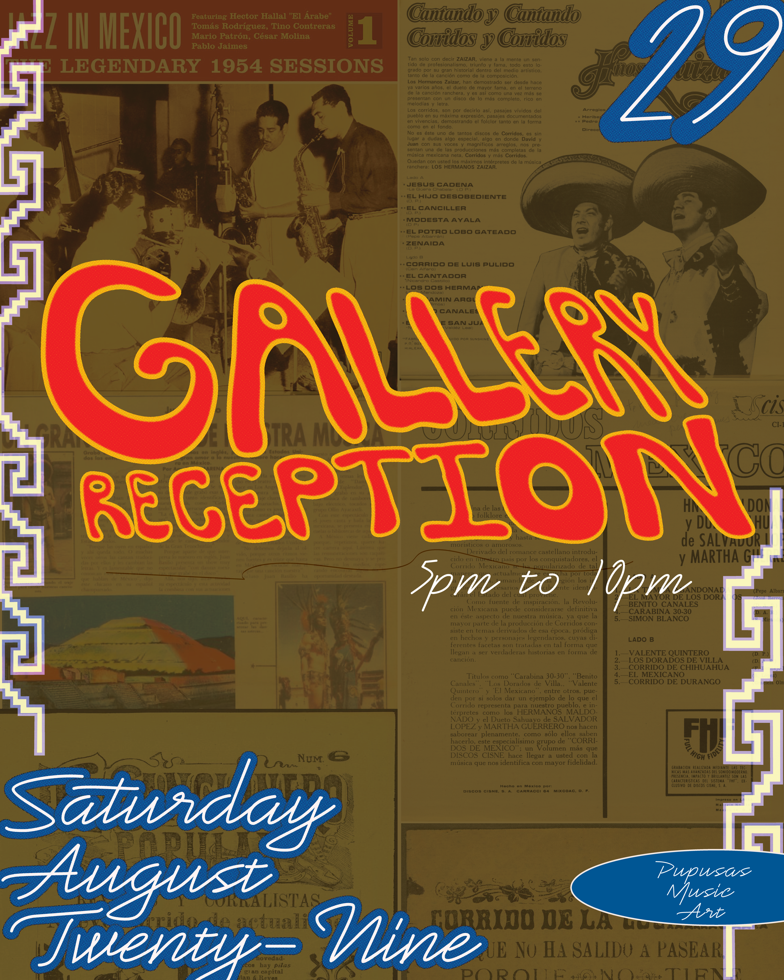 Jazz Pesado Gallery Hours: Gallery Reception