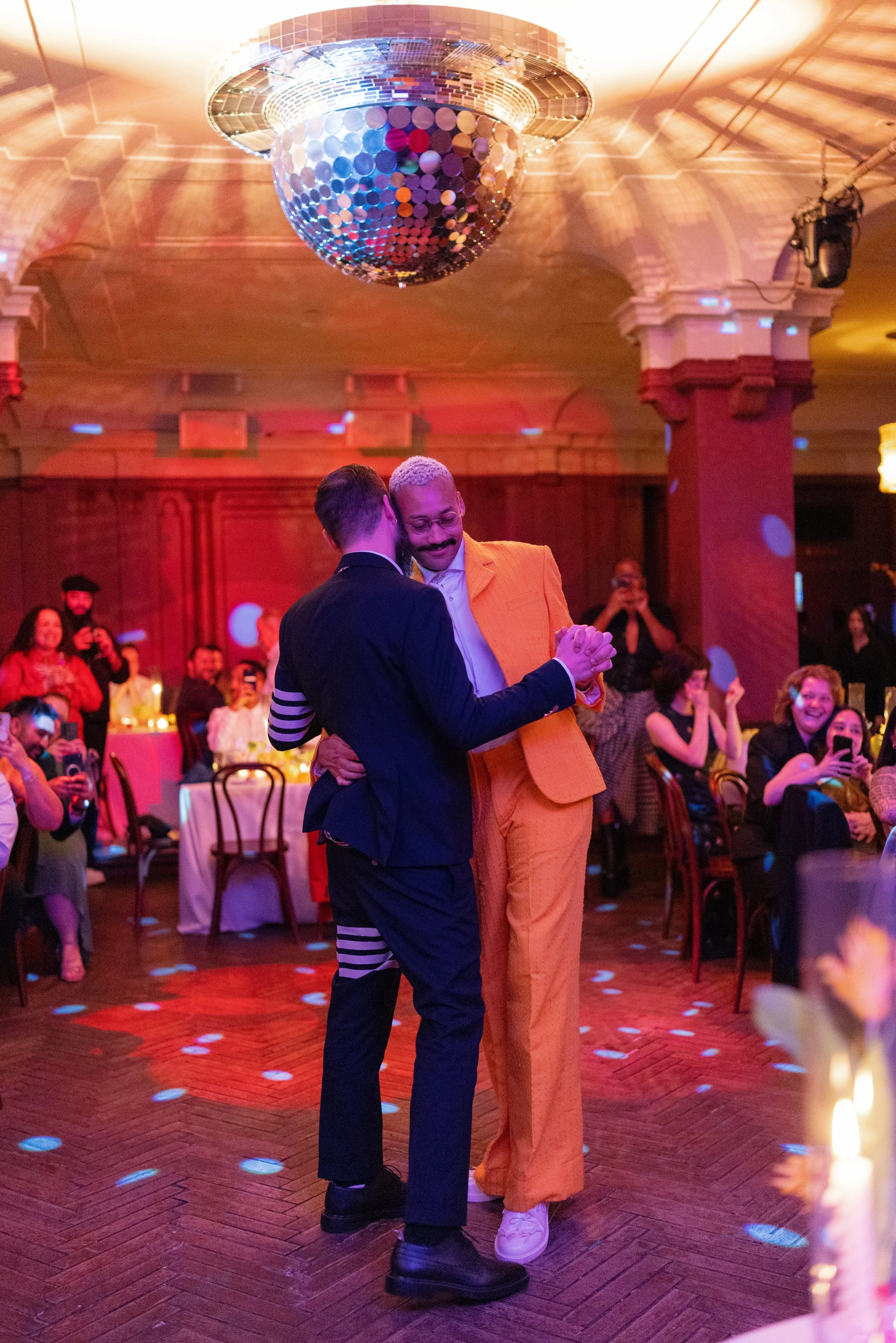The Grooms at Freehand Hotel Georgia Room Gramercy