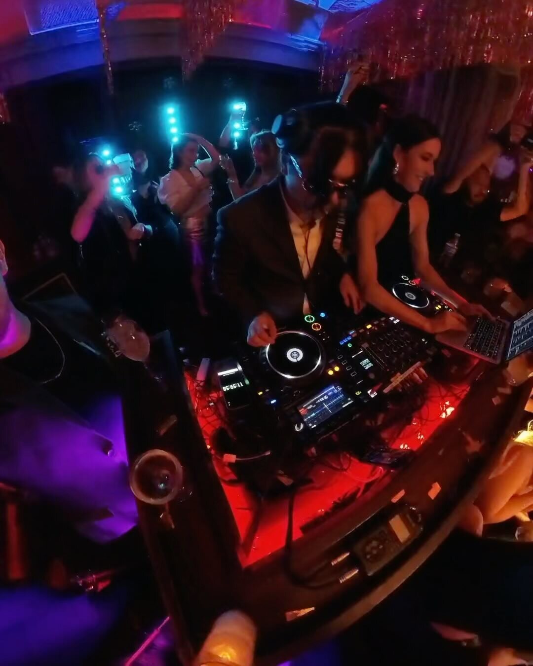 Happy New Year&rsquo;s from the DJ booth! Thank you to our DJs @tiana_verhagen and @kazi for keeping the dance floor going all night long 

360 video by @kazi 
Pics by @kyleloganmanning