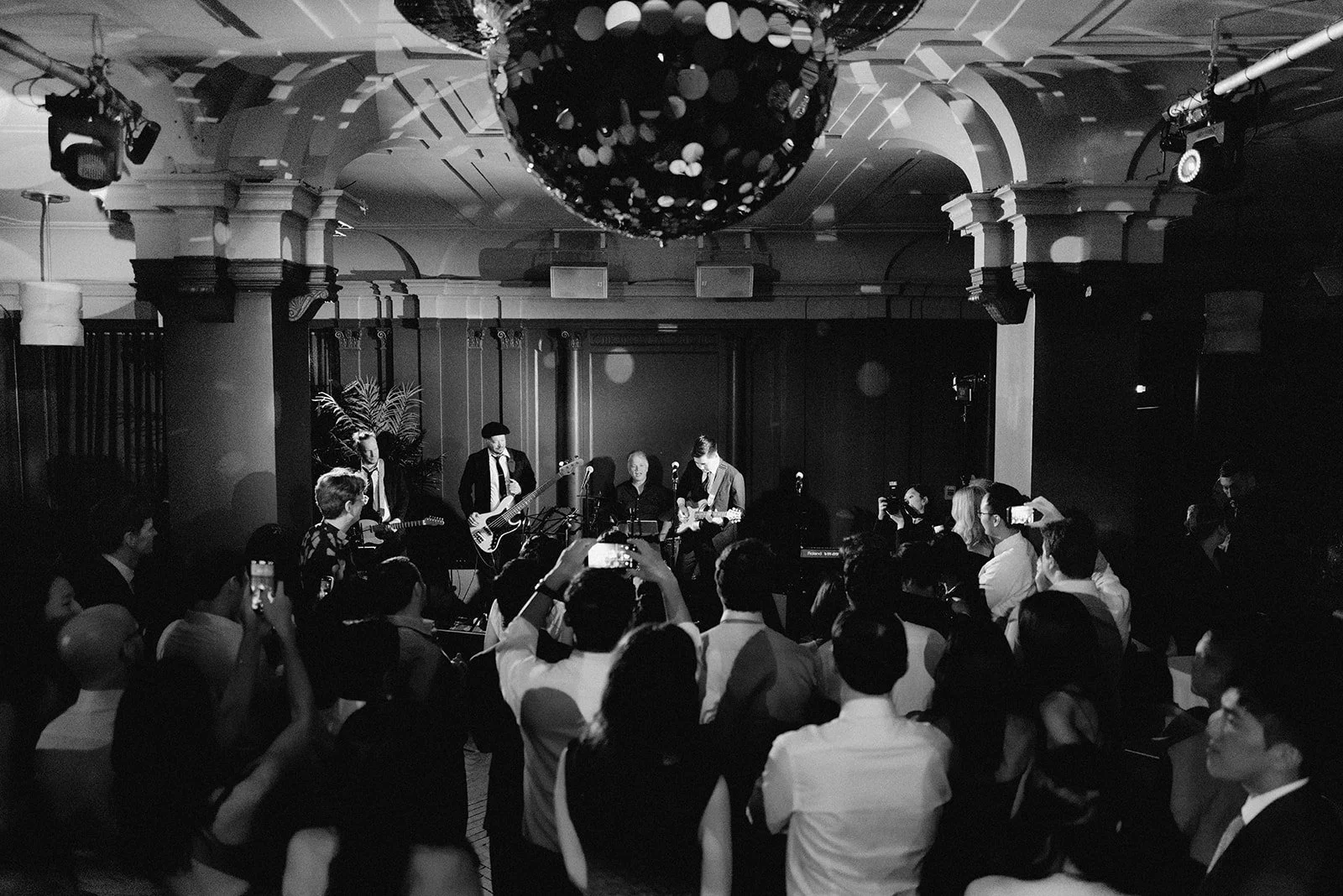 Live band performing in the Georgia Room gramercy