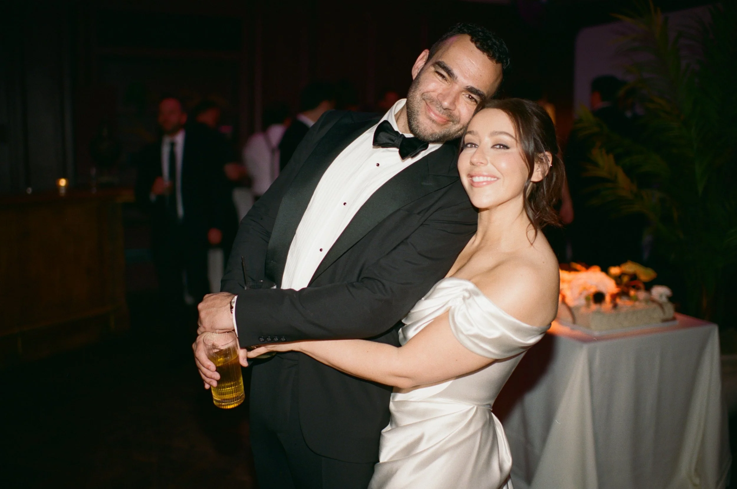 Bride and Groom Freehand Hotel Georgia Room Gramercy
