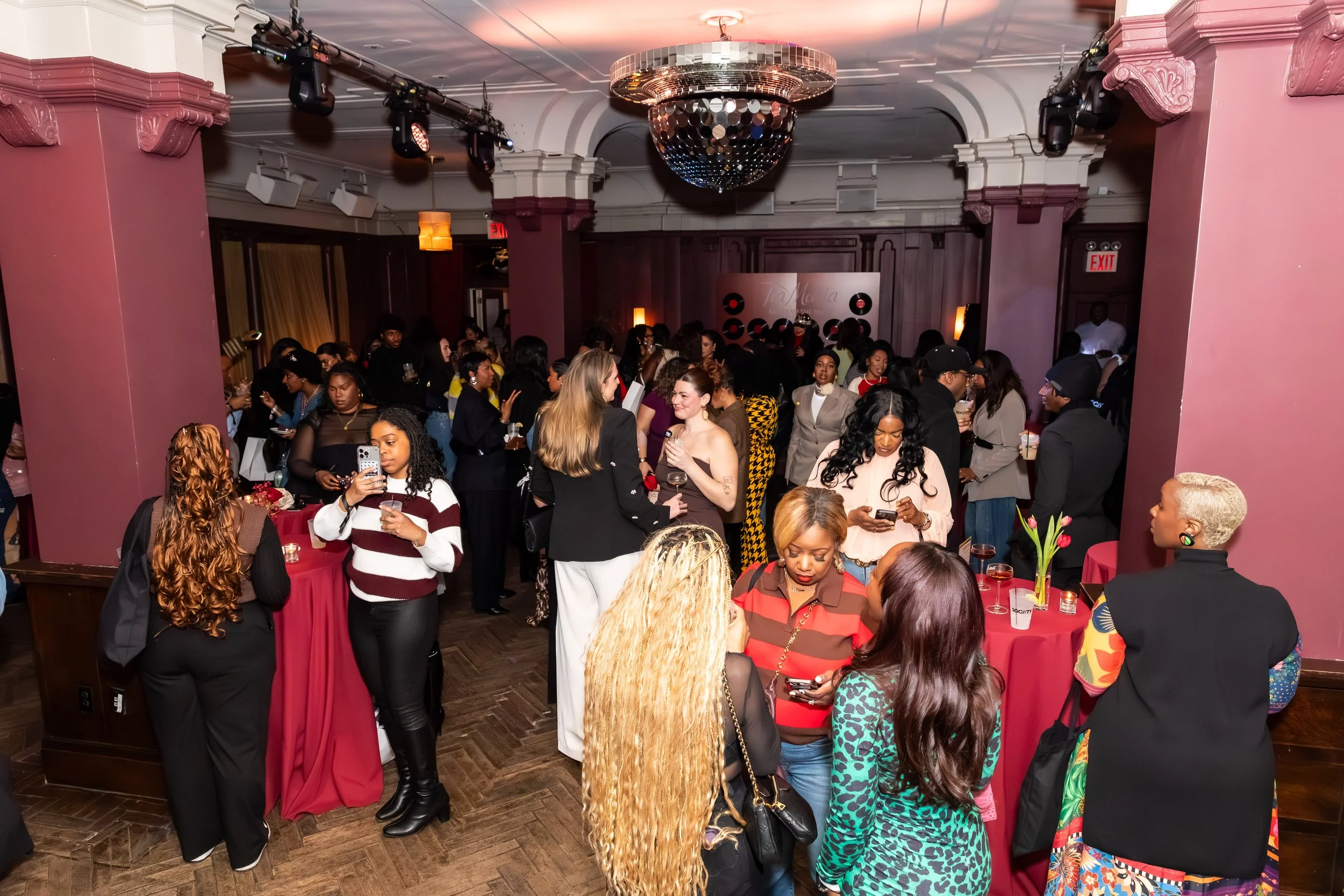 Society 18 Black History Month Mixer in Georgia Room