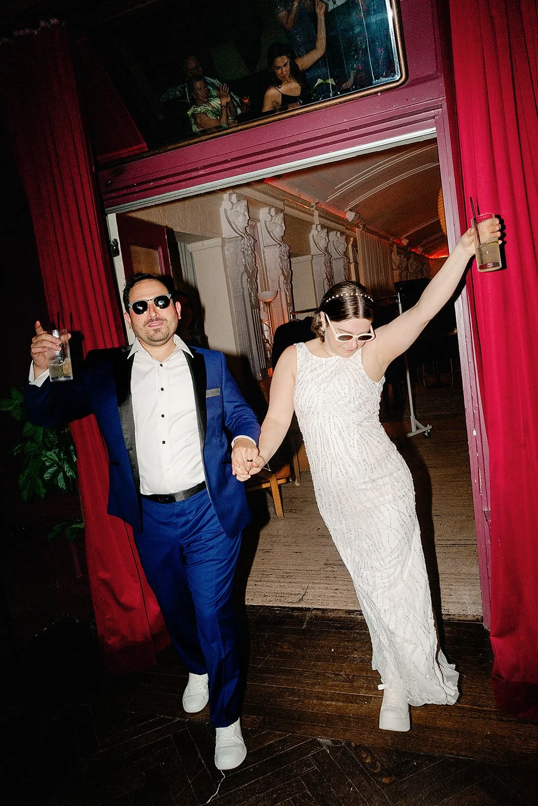 Bride and Groom Freehand Hotel Georgia Room Gramercy