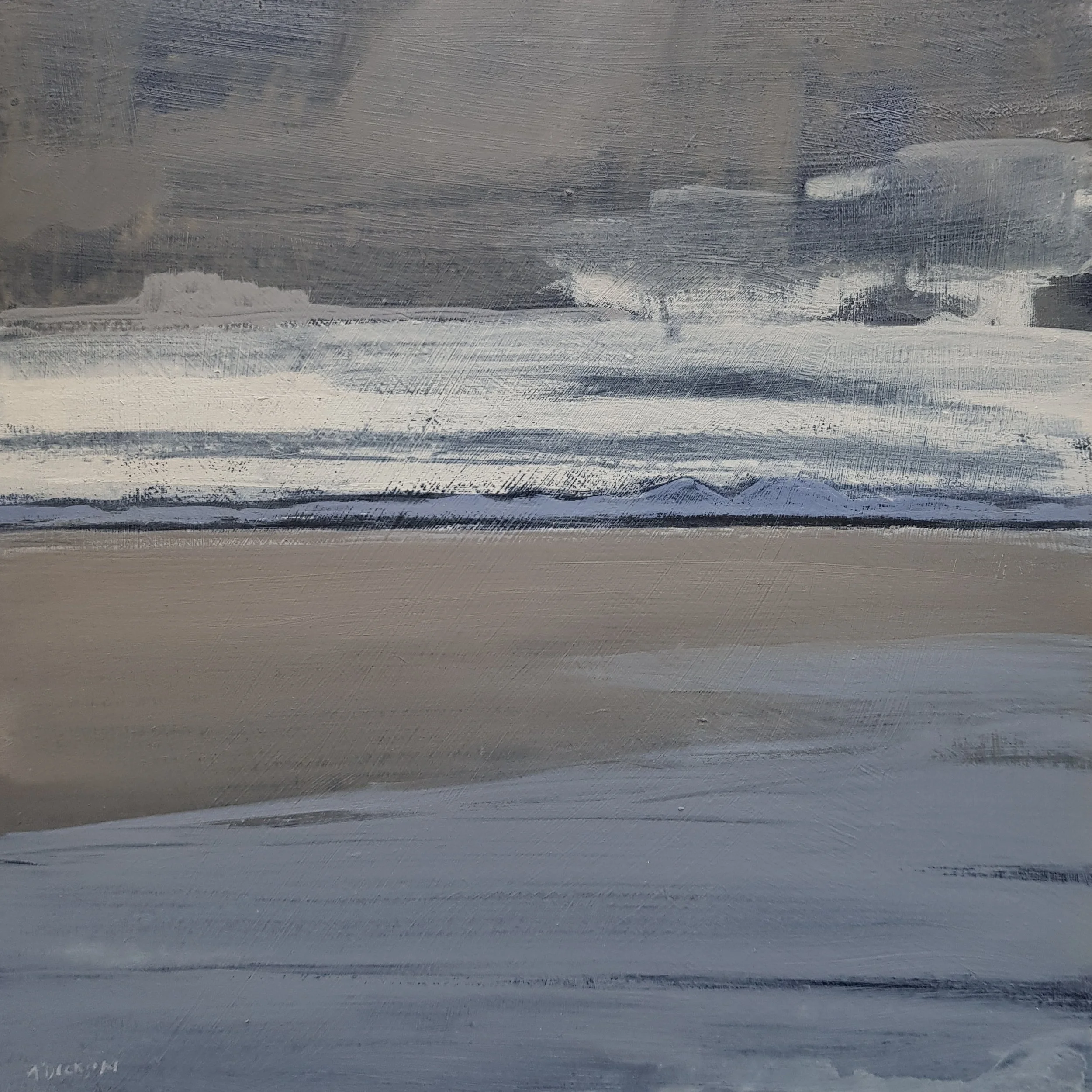 Across the Firth
25x25cm
(acrylic on board)