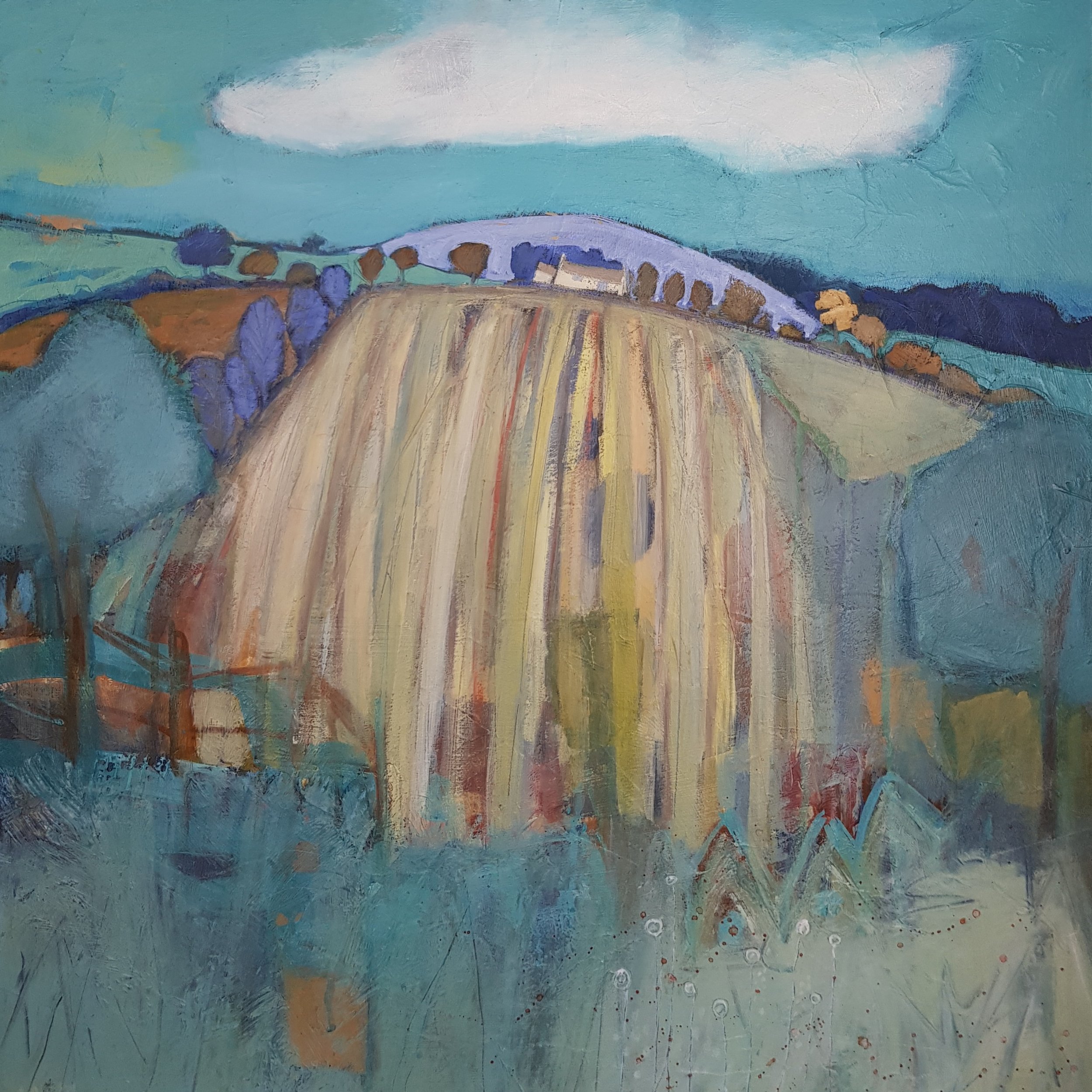 Farm Steading
60 x 60cm SOLD