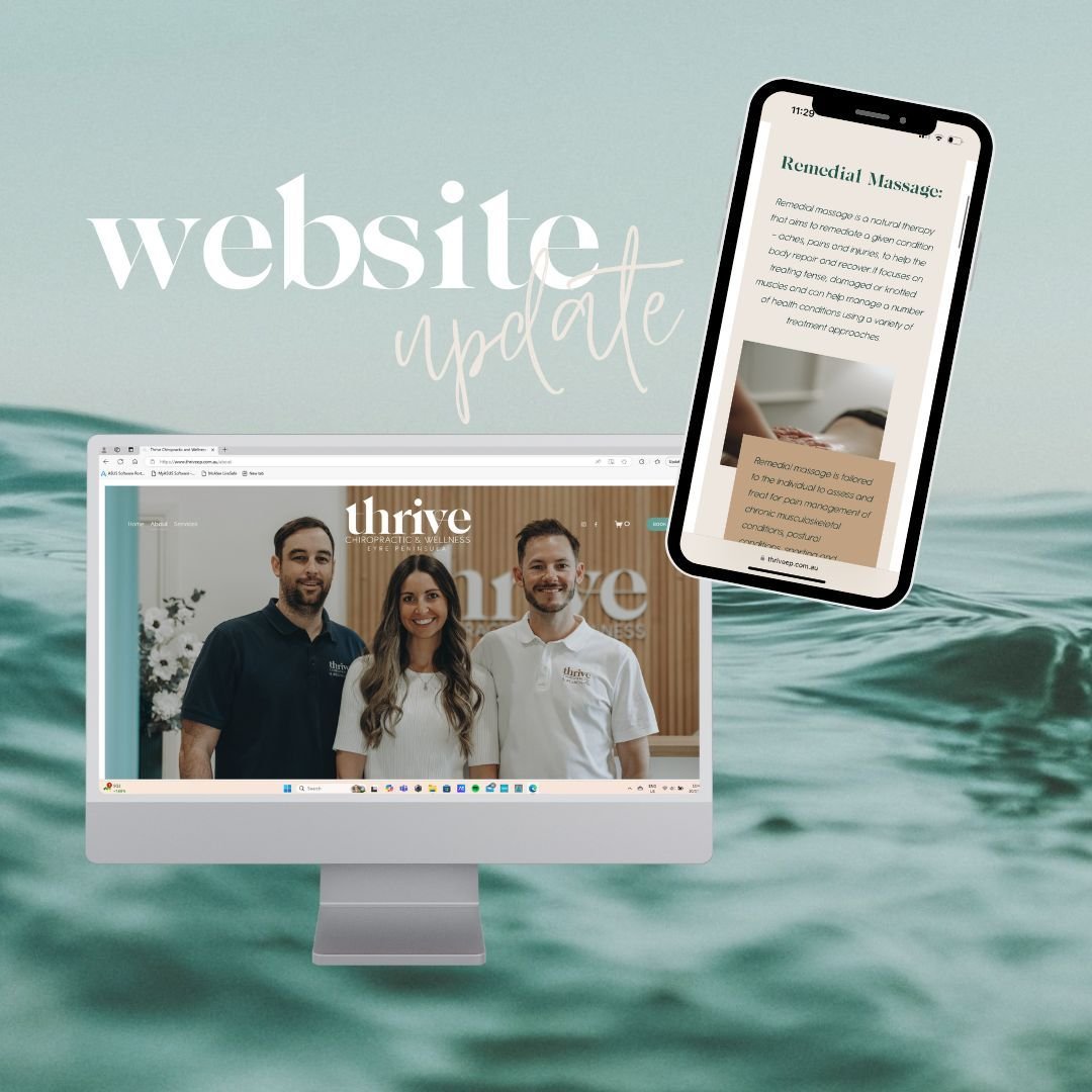 Our website has received a fresh update, featuring new photos and additional detailed information about our services. Take a look now! And remember, we also provide online booking to make scheduling your appointments effortless. 💻📱

 🔗 www.thrivee