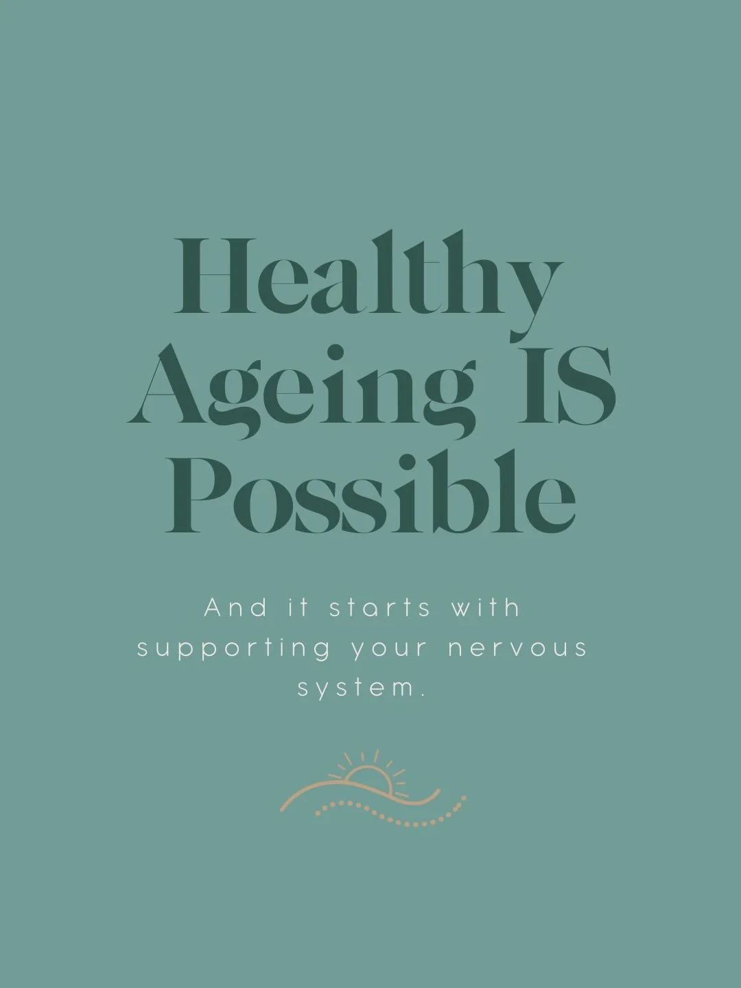 ✨ Healthy Ageing Is Possible, and It Starts with Your Nervous System ✨

As we age, changes in our nervous system can increase the risk of falls and impact our independence&hellip; But the good news? Healthy ageing is something we can actively work to