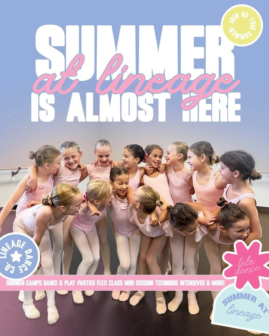 Looking ahead to summer plans? We&rsquo;ve got you covered ☀️
Our complete Summer 2026 Offerings Packet are now available to view online!

✔️ Current Lineage families register Sunday 2/8 at 6 PM
✔️ New families register Sunday 2/15 at 6 PM

Camps and