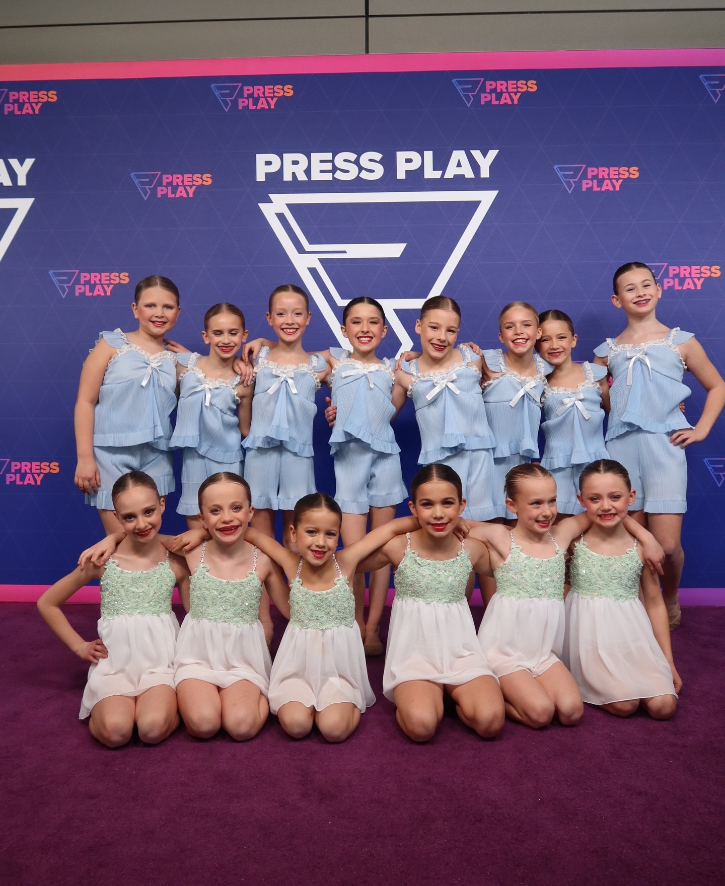 First day at Press Play and the excitement is real! So proud of our dancers, grateful to be here, soak it all in, and dance our way through an unforgettable weekend. Let&rsquo;s go ✨🤍