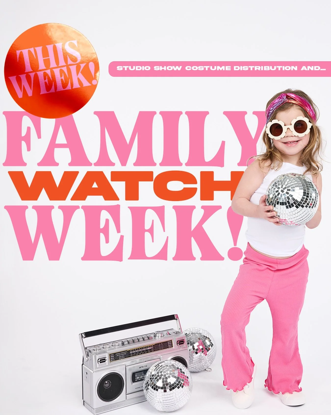 It&rsquo;s Family Watch Week at Lineage! 💜

Families are invited to join us April 13&ndash;16 for the last 10 minutes of class to get a sneak peek of the magic before the Studio Show. We love sharing these special moments and giving you a glimpse of