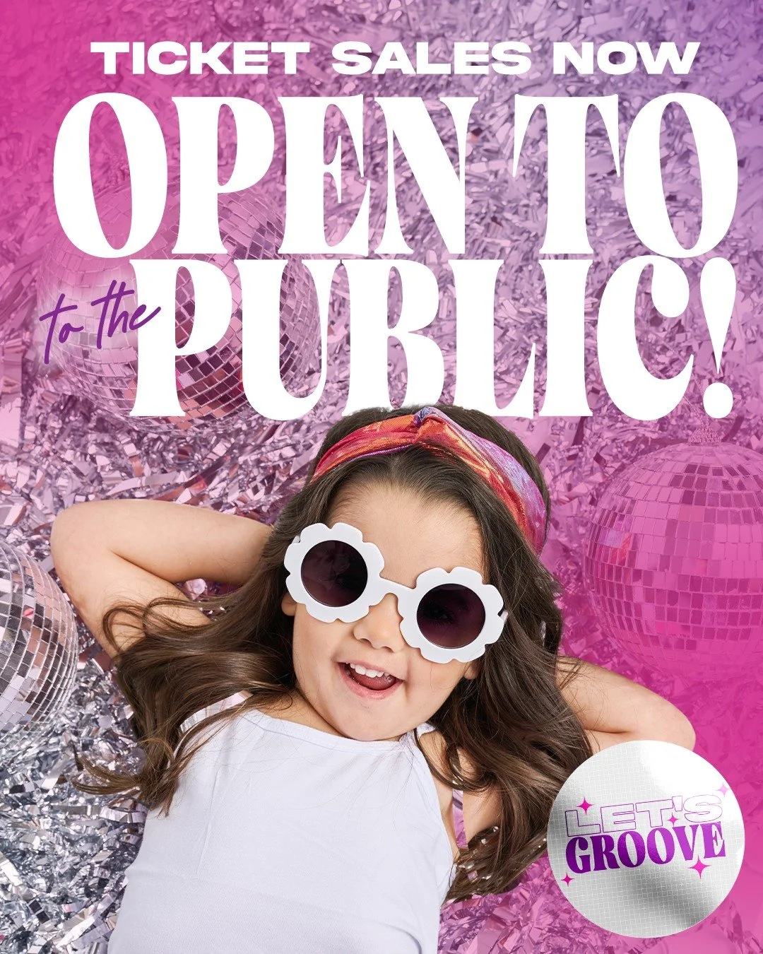 Tickets are now on sale to the public! 🎟️✨

Grab your seats now and get ready to celebrate an unforgettable show full of energy, confidence, and joy. We cannot wait to see our dancers light up the stage at Let&rsquo;s Groove! 💜

Secure your tickets