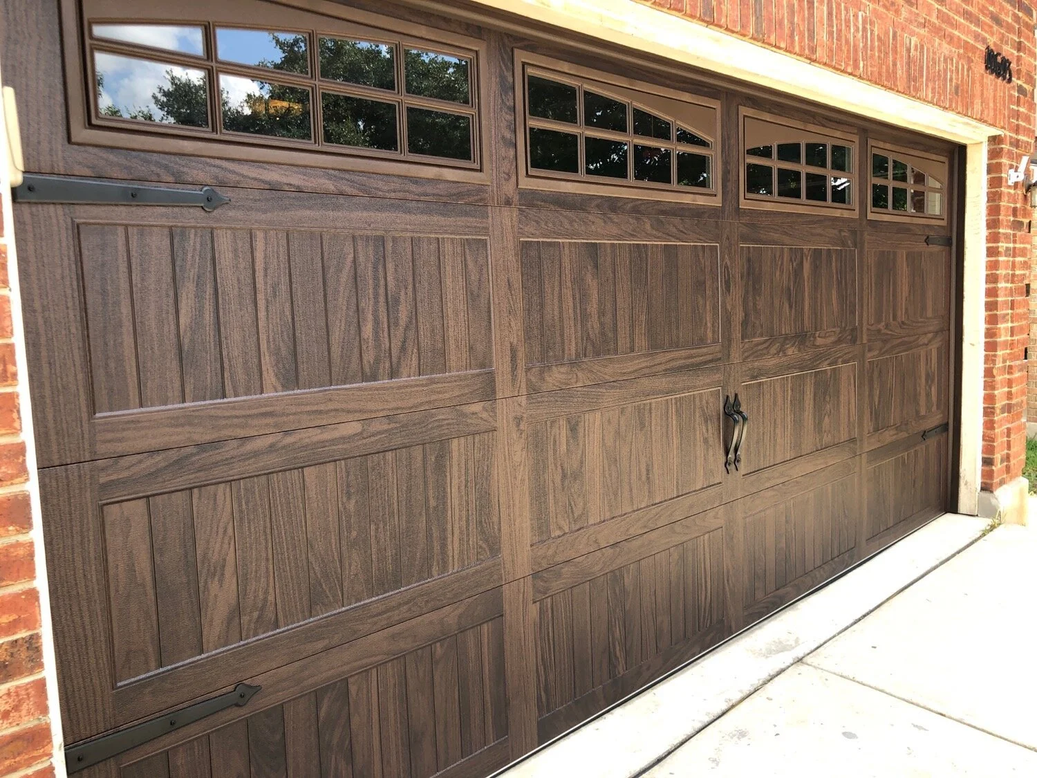 Walnut Woodgrain CHI Garage Door Repair Co walnut-woodgrain-chi-garage-door-repair-co