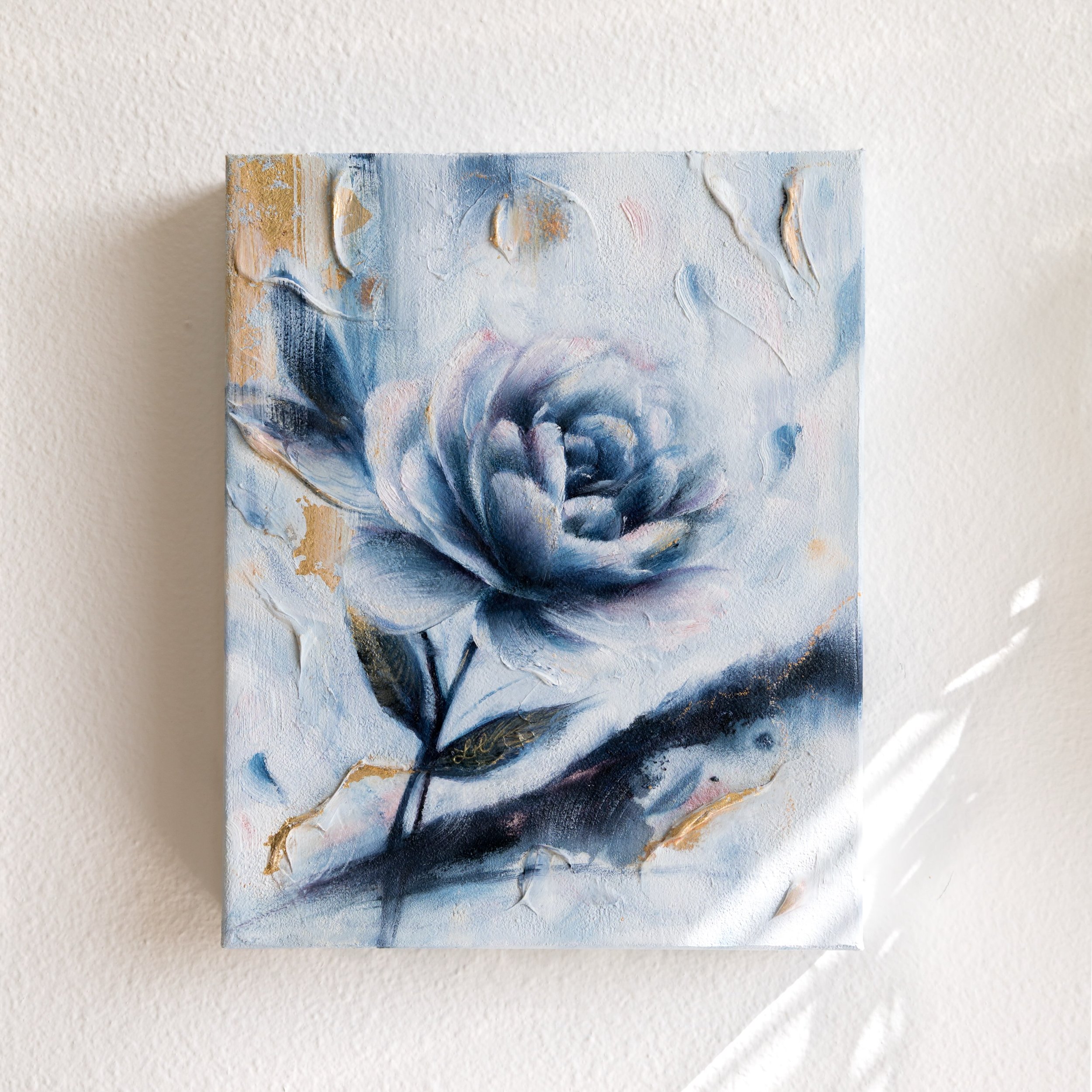 &ldquo;The Glimmers of Your Love&rdquo;
8&rdquo;x10&rdquo;
Mixed Media on 100% Cotton Duck Canvas
Available October 17th

The &ldquo;Glimmers of Your Love&rdquo; emerges as a hug from God in the form of a rose, which I know is a bit of a concept to t