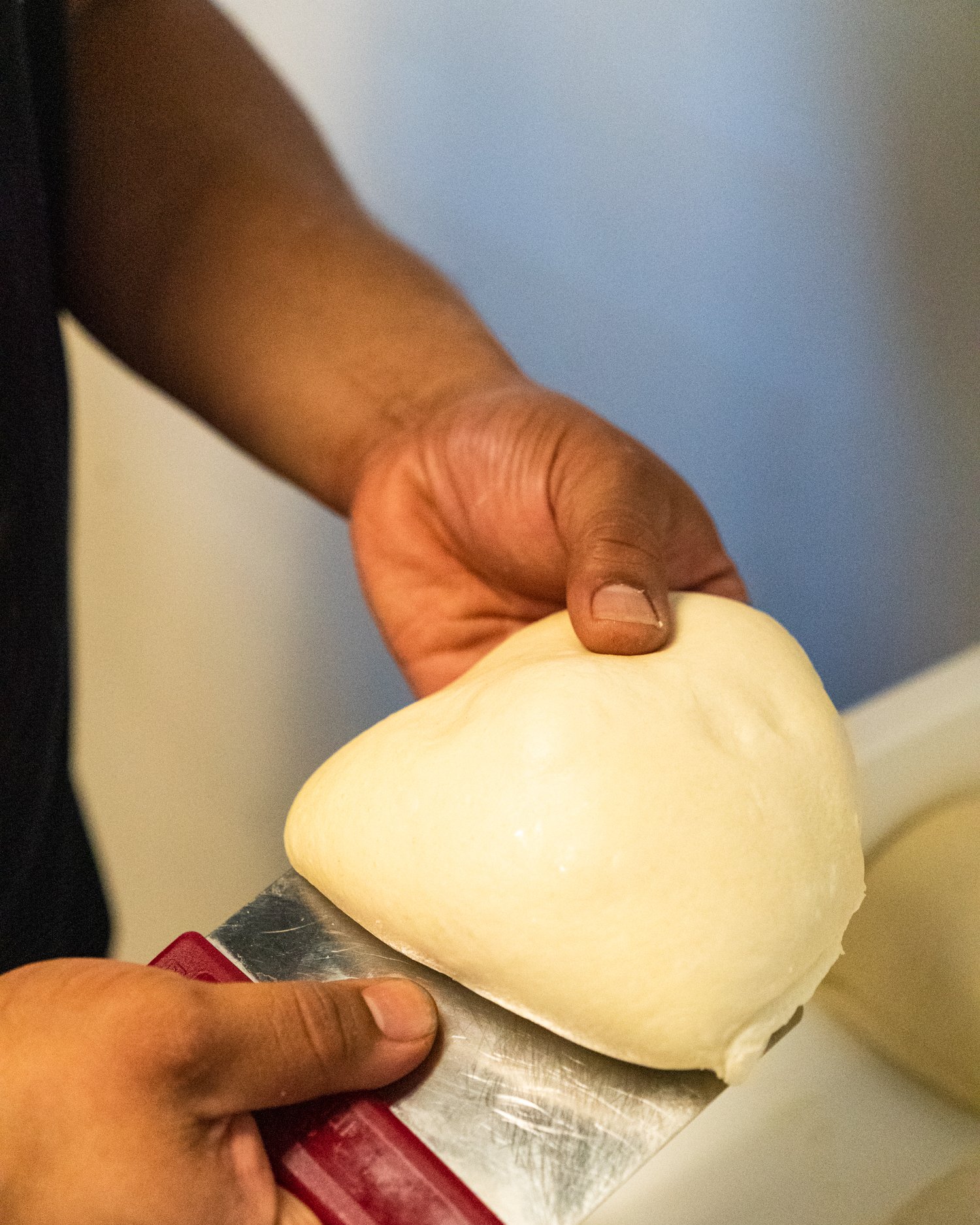  We let our dough rise for 48-hours before shaping into your perfect pie. 