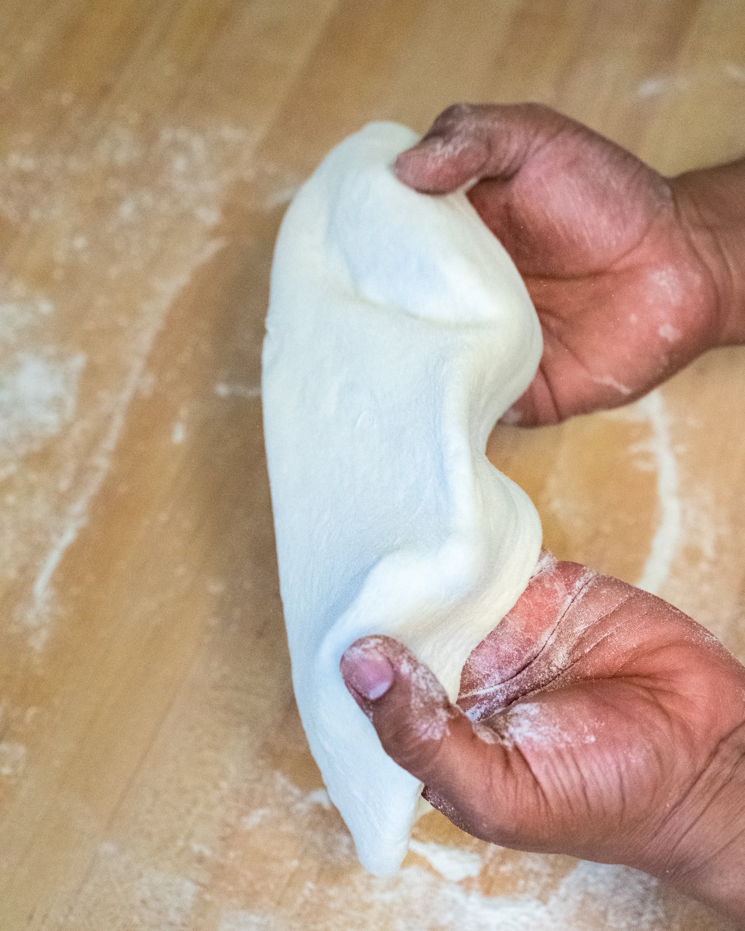  Our cold fermented dough has the elasticity and texture necessary for a great tasting pizza.  