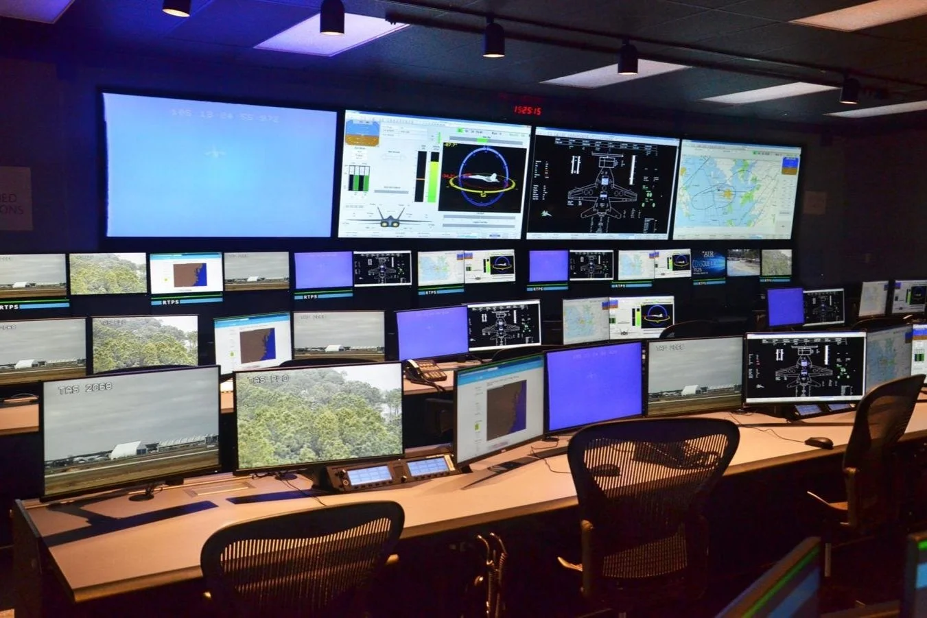  One of many Flight Test Mission Control Rooms at NAVAIR’s Atlantic Test Range (ATR) that I used during NGJ-MB flight testing 