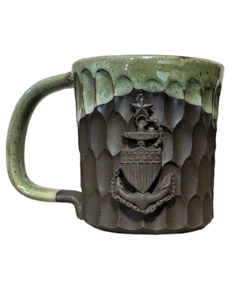 Senior Chief, Carved, Green