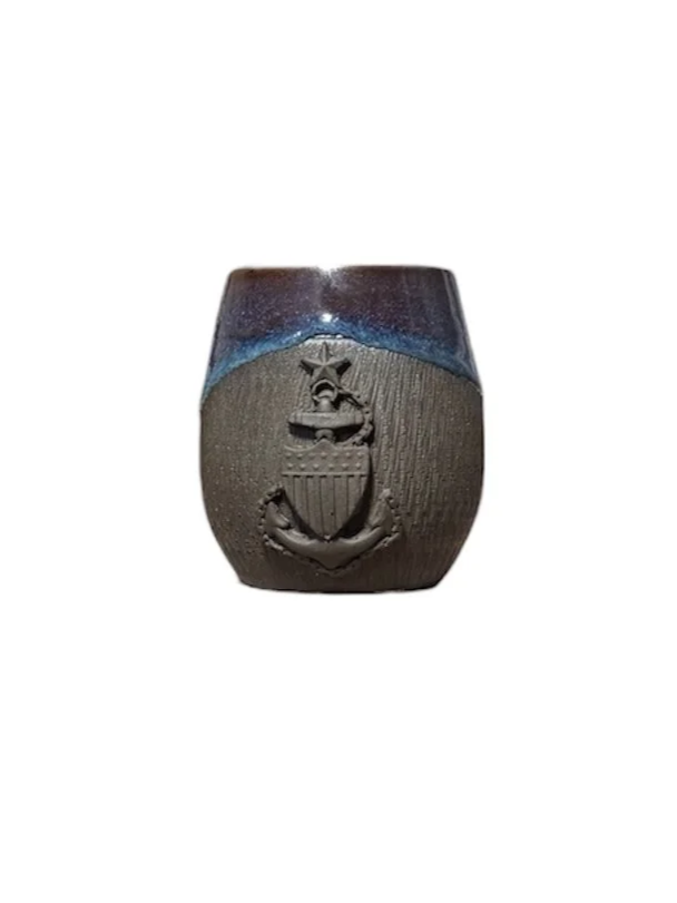 Senior Chief, Chatter Tumbler, Galaxy Blue