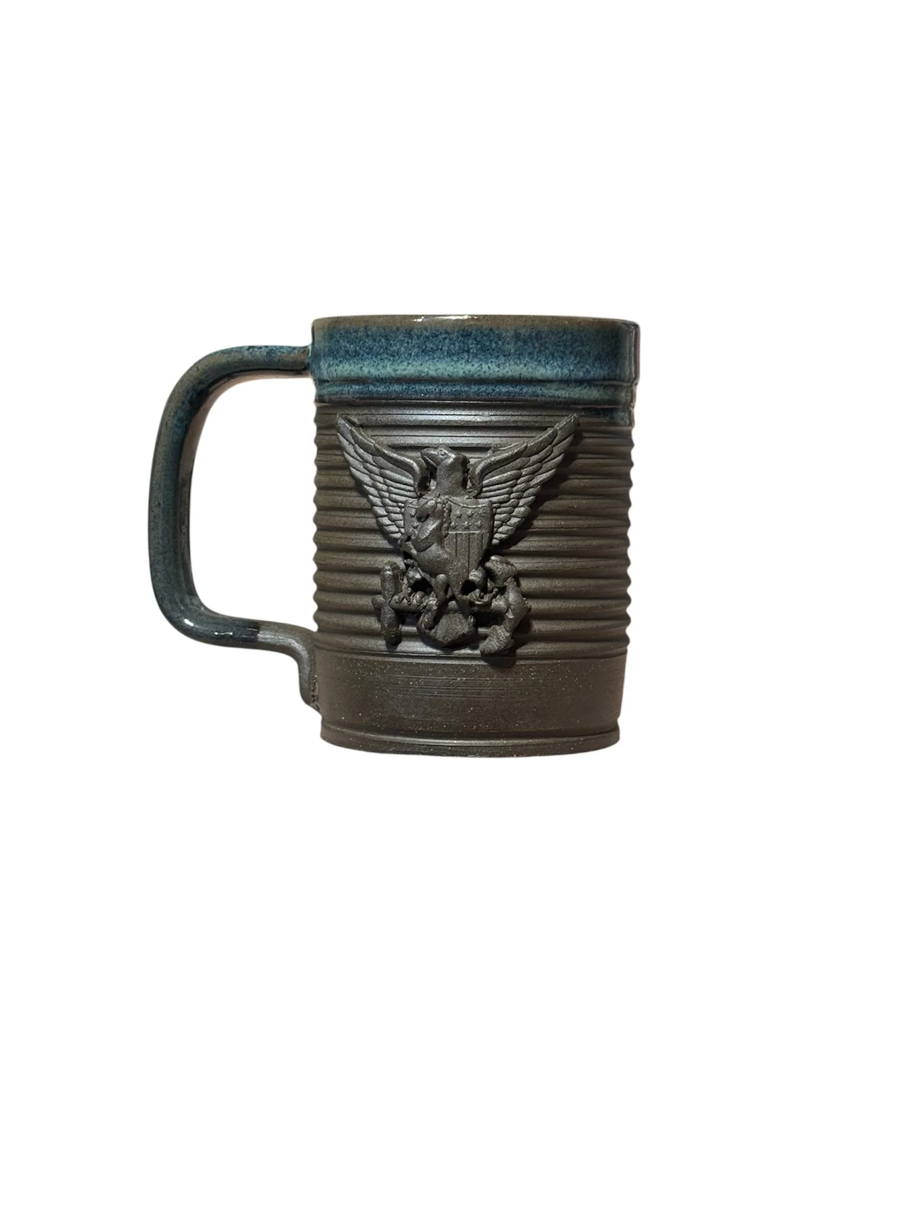 Mustang, Tin Can, Floating Blue