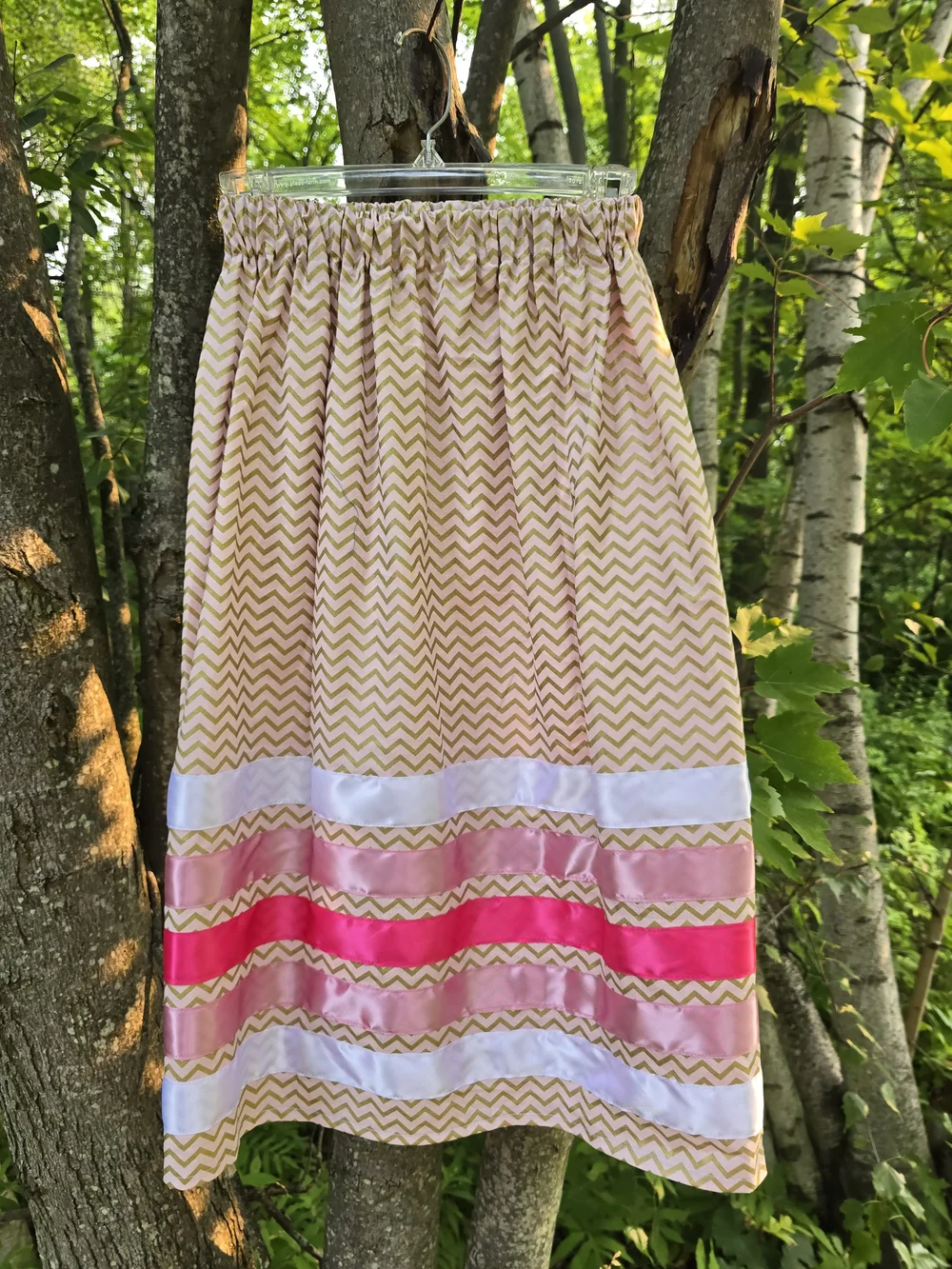 Ladies pinks ribbon skirt — OCbyMTB