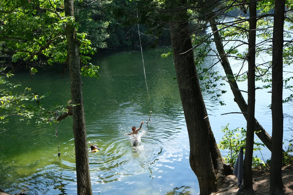   The water is great. Jump in!  
