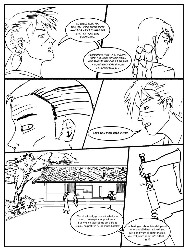 Blade of Immortals 2 (test page from SCAD, 2018)