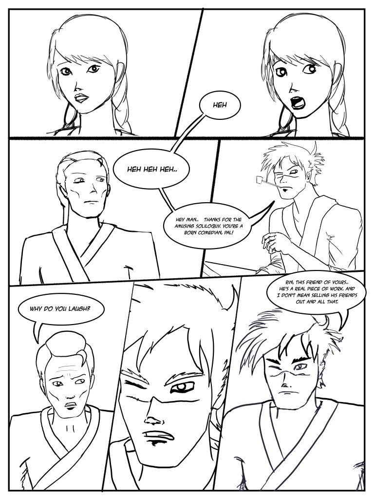 Blade of Immortals 3 (test page from SCAD, 2018)