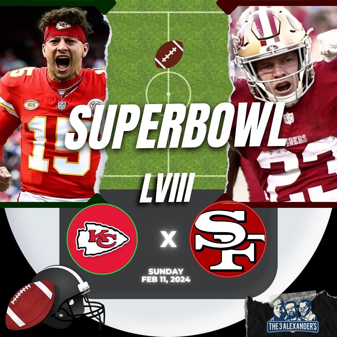We, @the3alexanders want to know what team are you rooting for THIS SUNDAY!👀