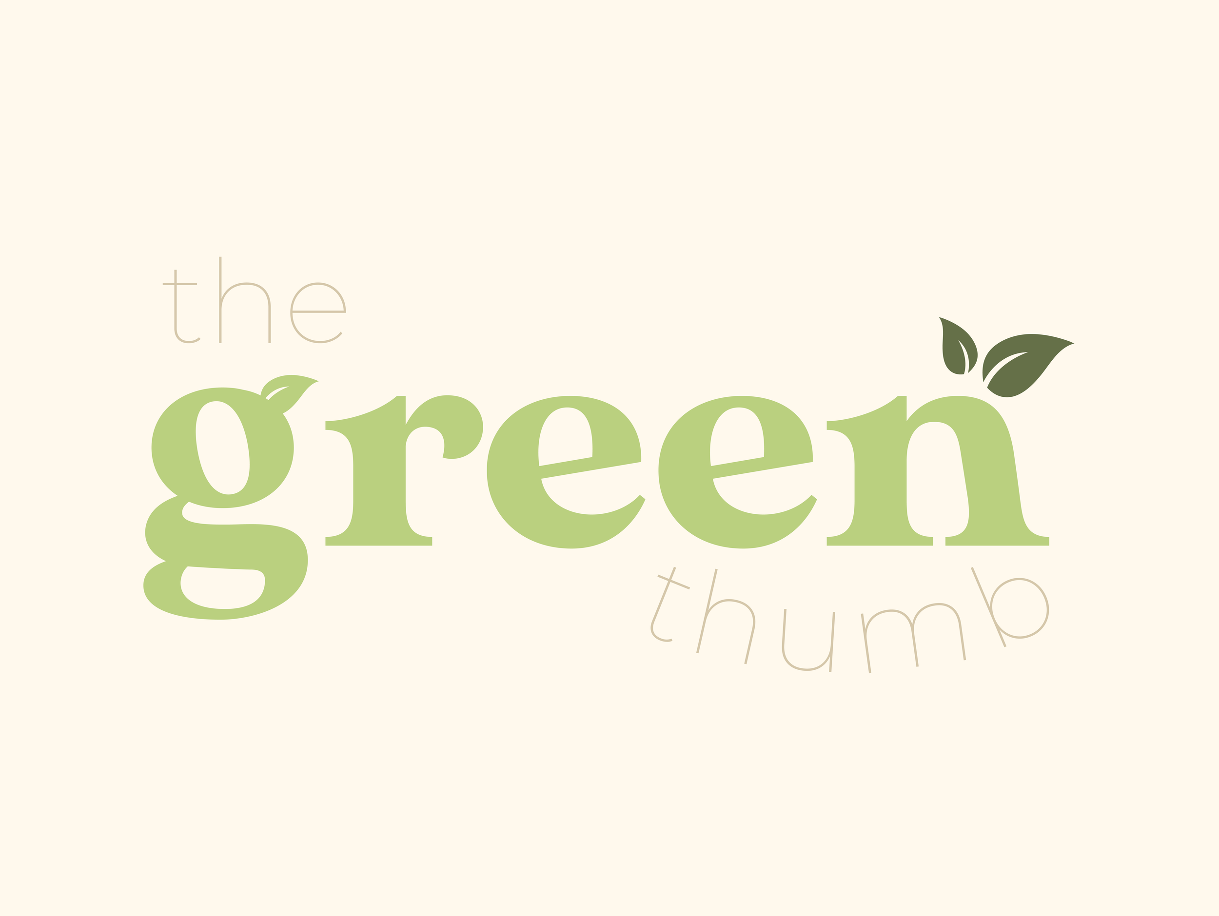 The Green Thumb