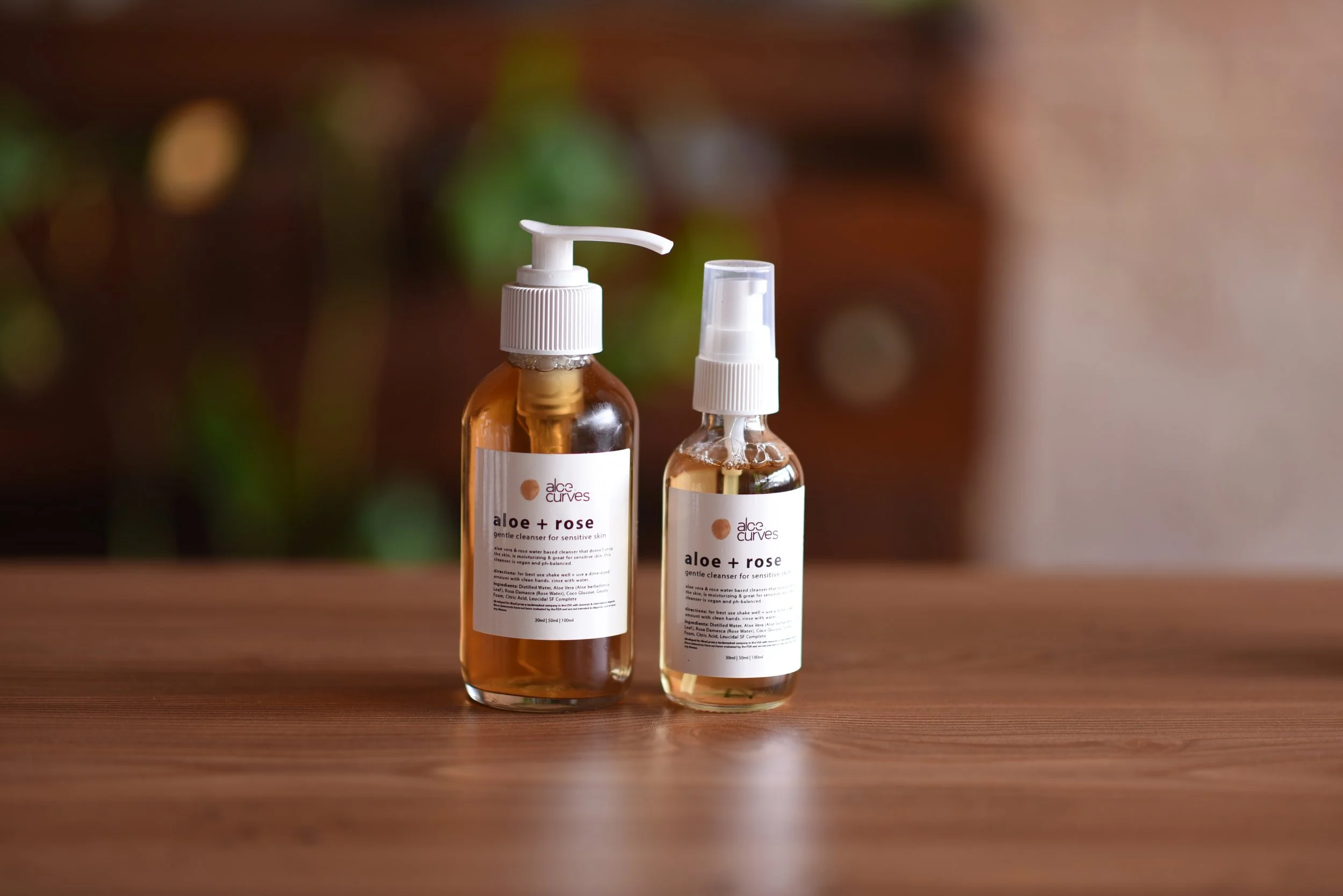 Aloe + Rose Face Wash (Sensitive Skin)